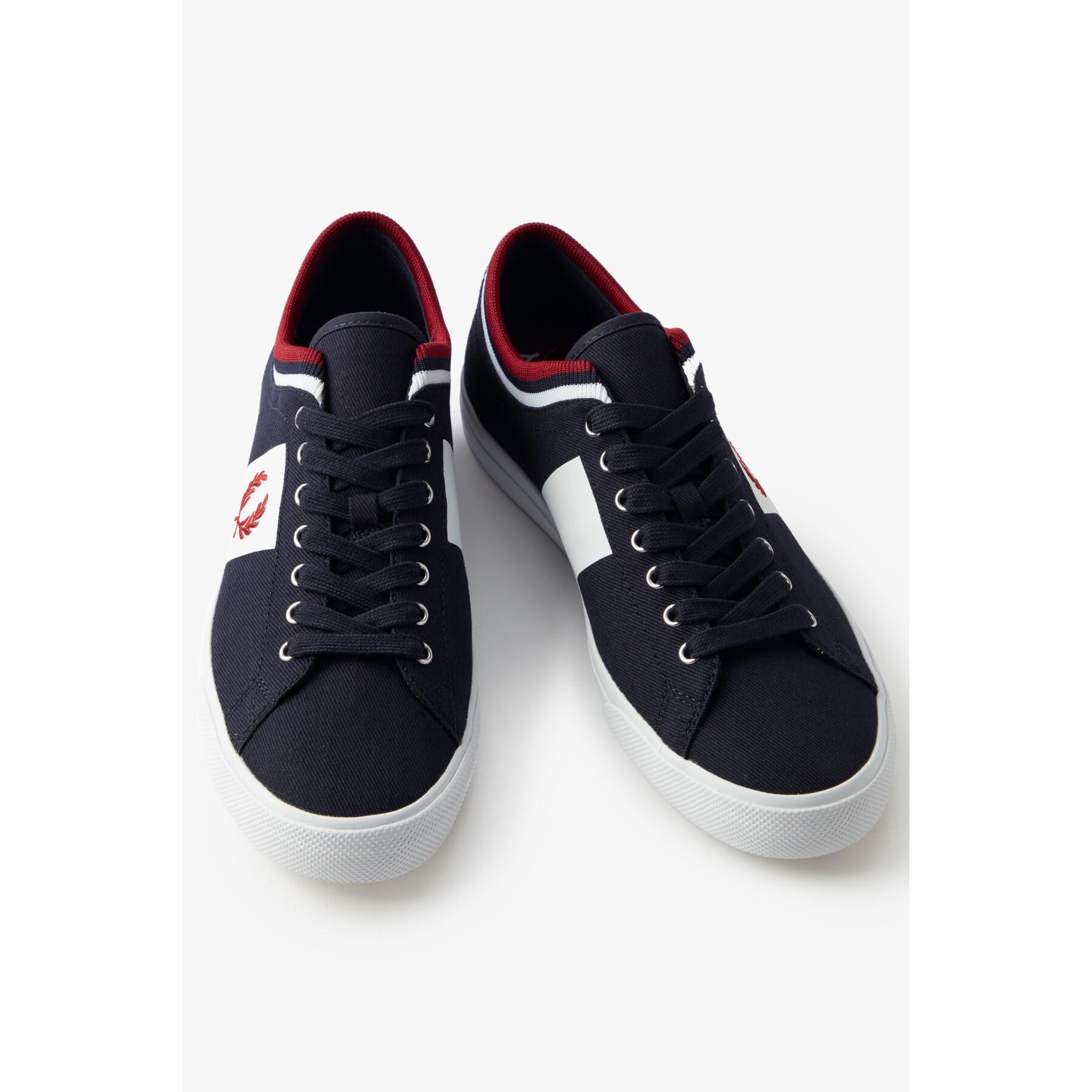 Zapatillas de sarga Fred Perry Underspin tipped cuff