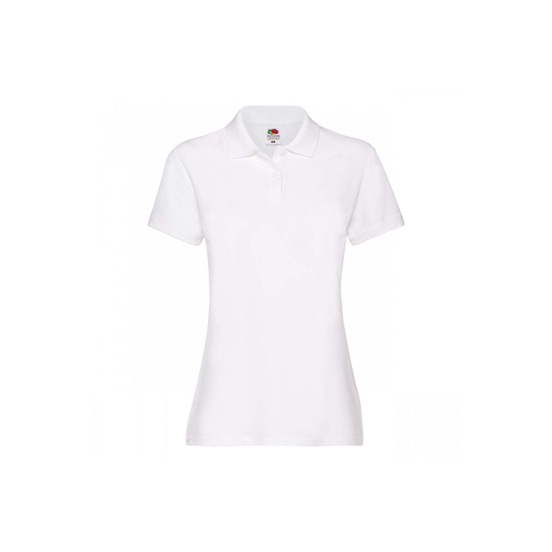 Polo de mujer Fruit of the Loom Premium