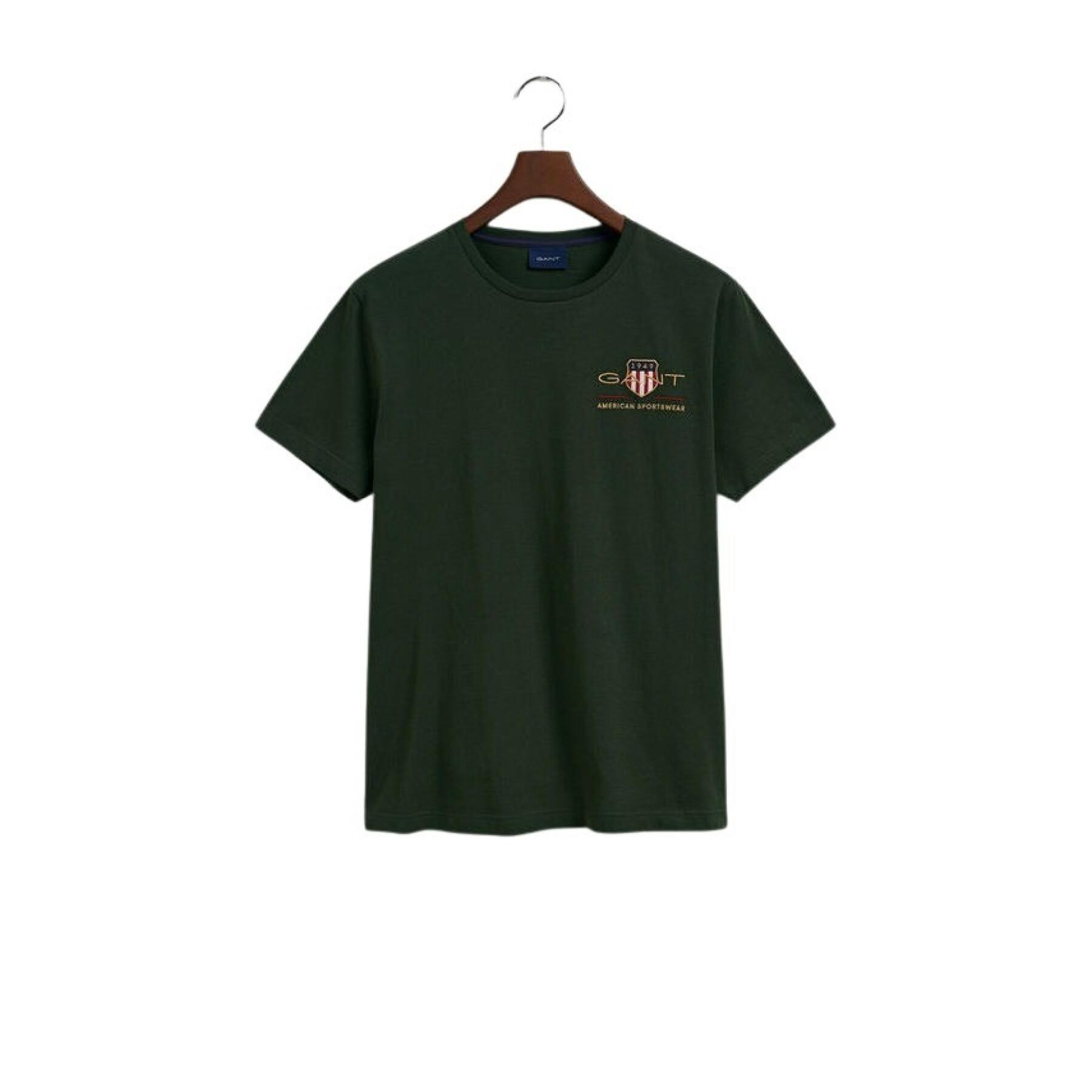 Camiseta Gant Archive Shield Emb Ss