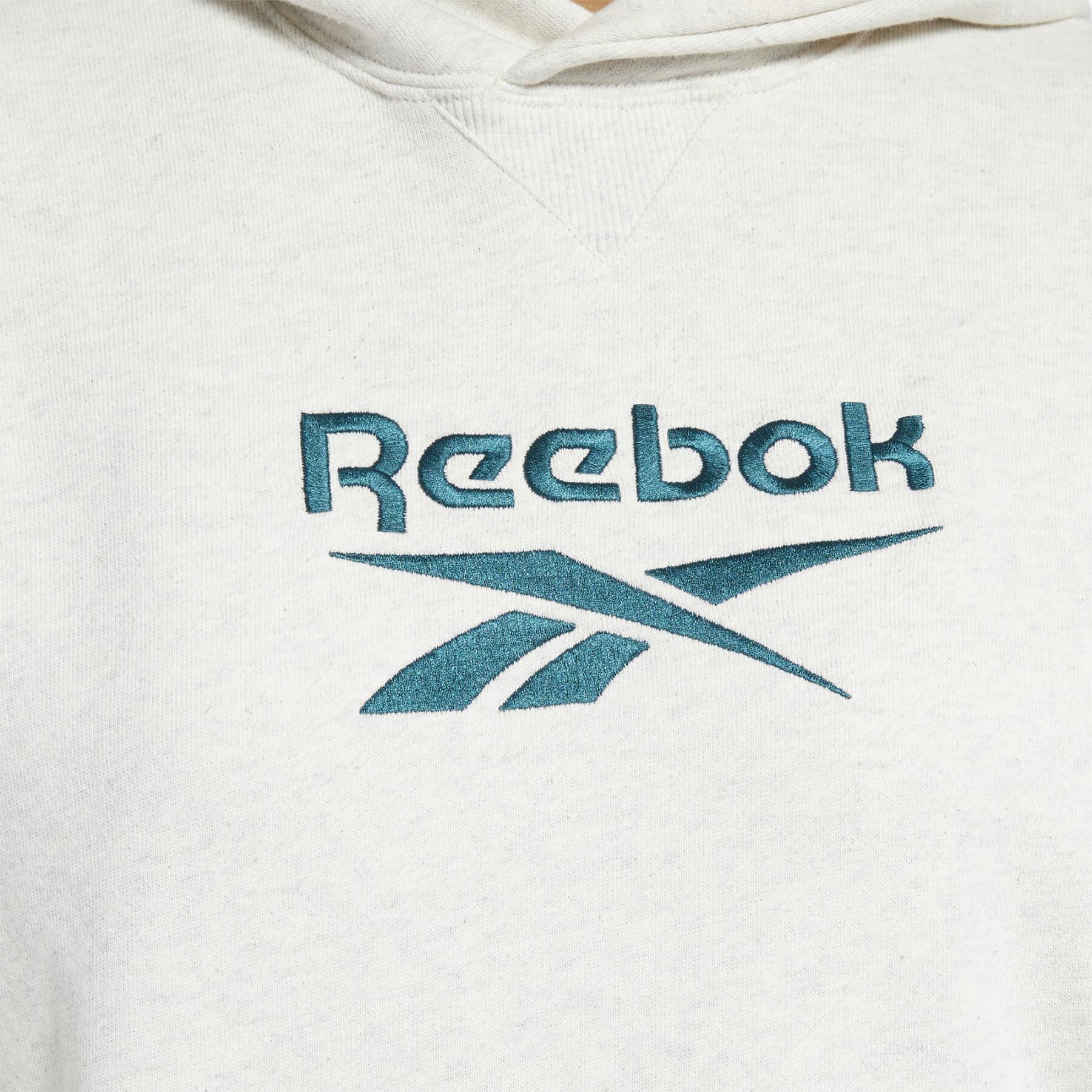 Sudadera con capucha para mujer Reebok Big Logo
