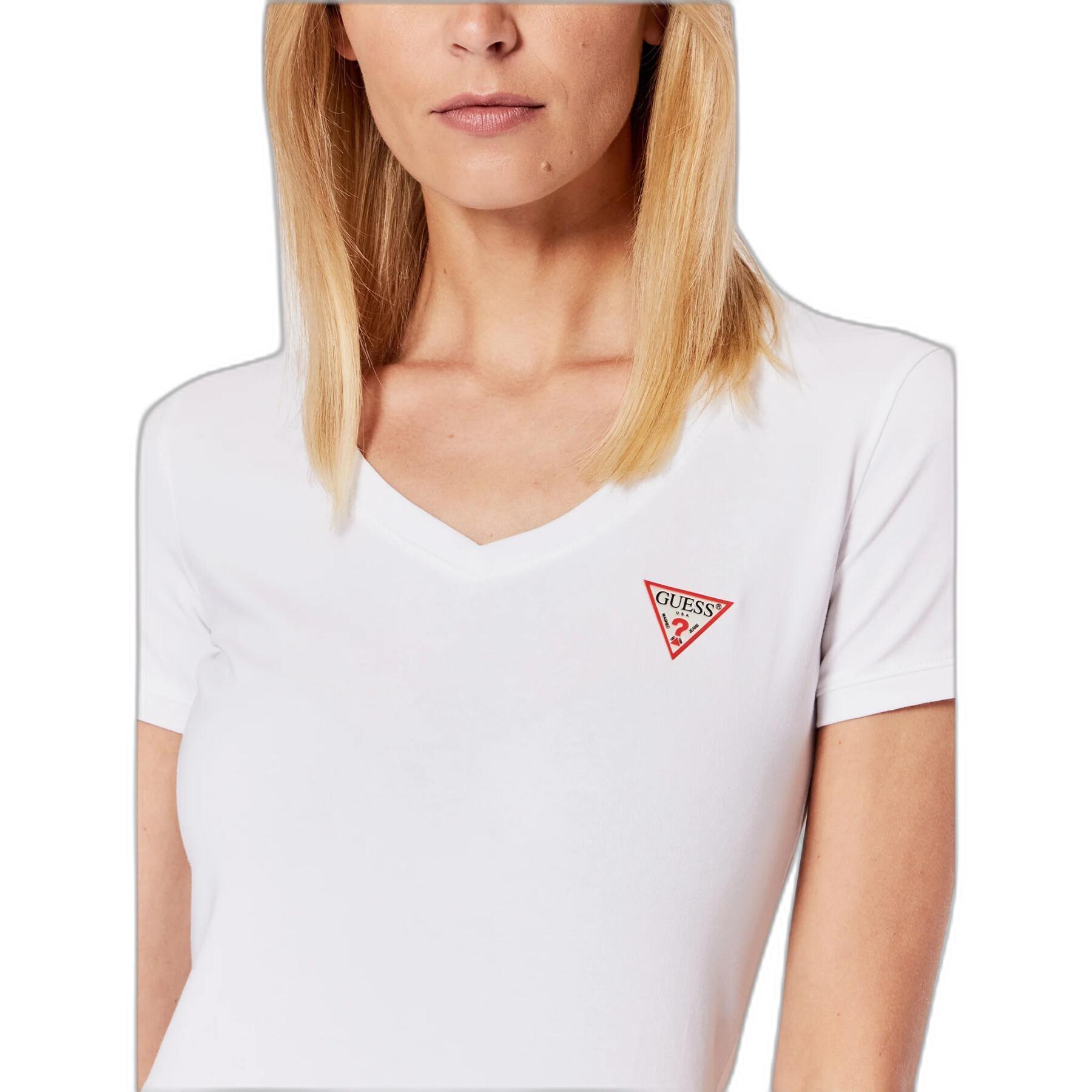 Camiseta de mujer Guess VN Mini Triangle Camisetas - Mujer