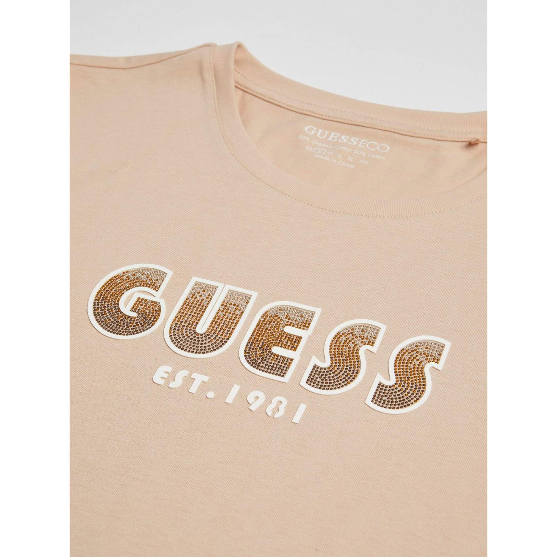 Camiseta de mujer Guess Shaded Logo