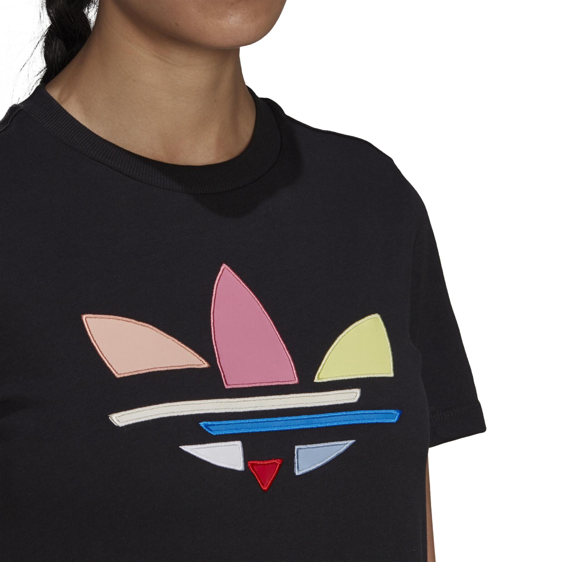 Camiseta de mujer adidas Originals Adicolor Trefoil