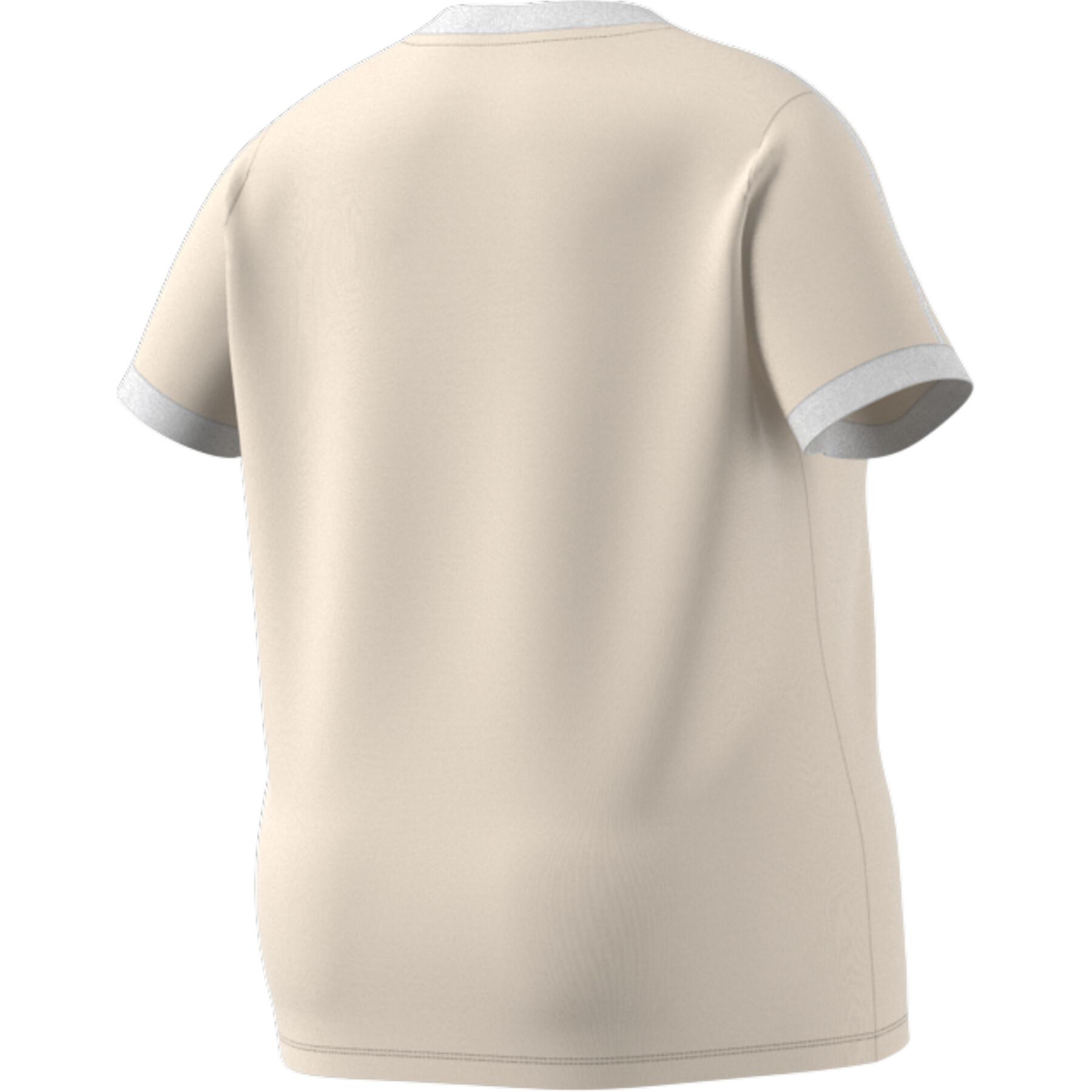 Camiseta de mujer adidas Originals Adicolor s 3-Stripes (Grandes tailles)