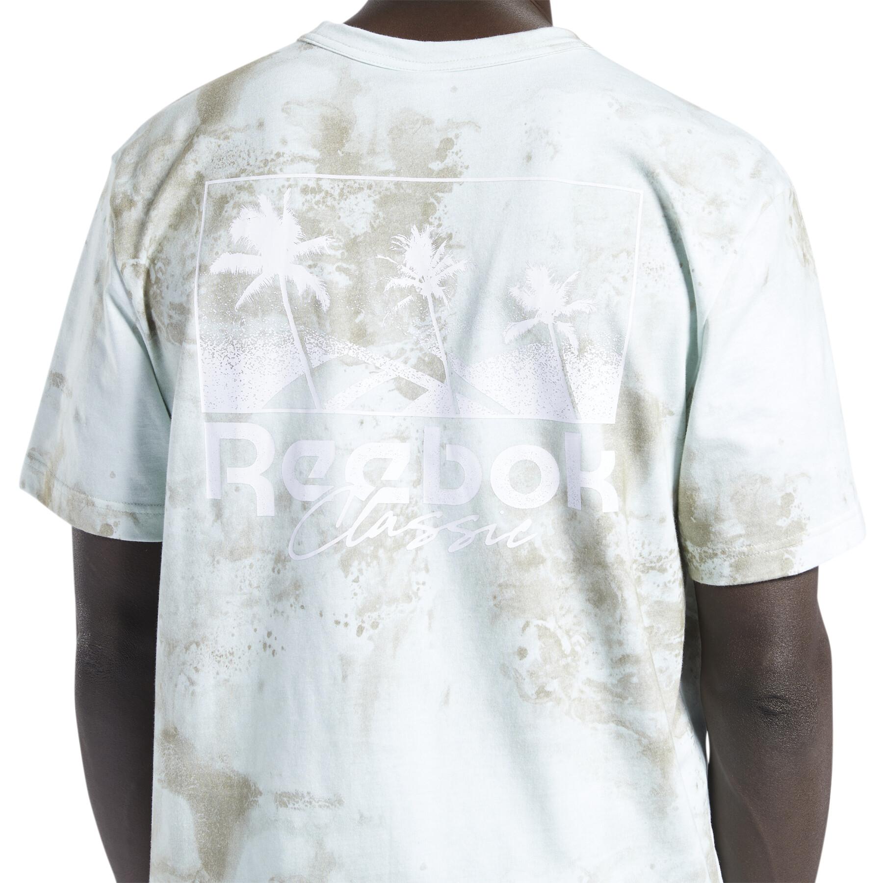 Camiseta Reebok Classics Allover Print Graphic