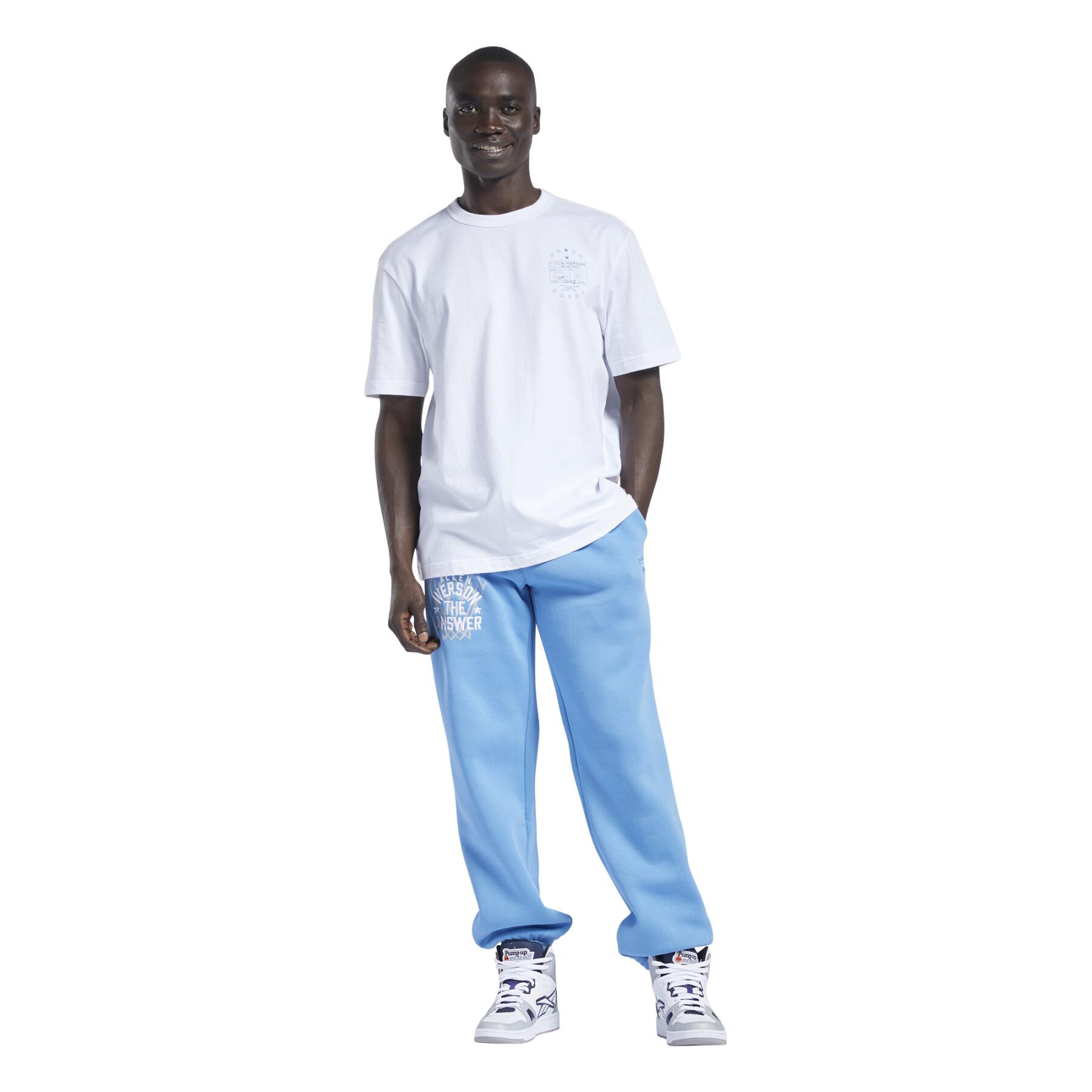 Camiseta Reebok Iverson Basketball I3 Blueprint Sleeve