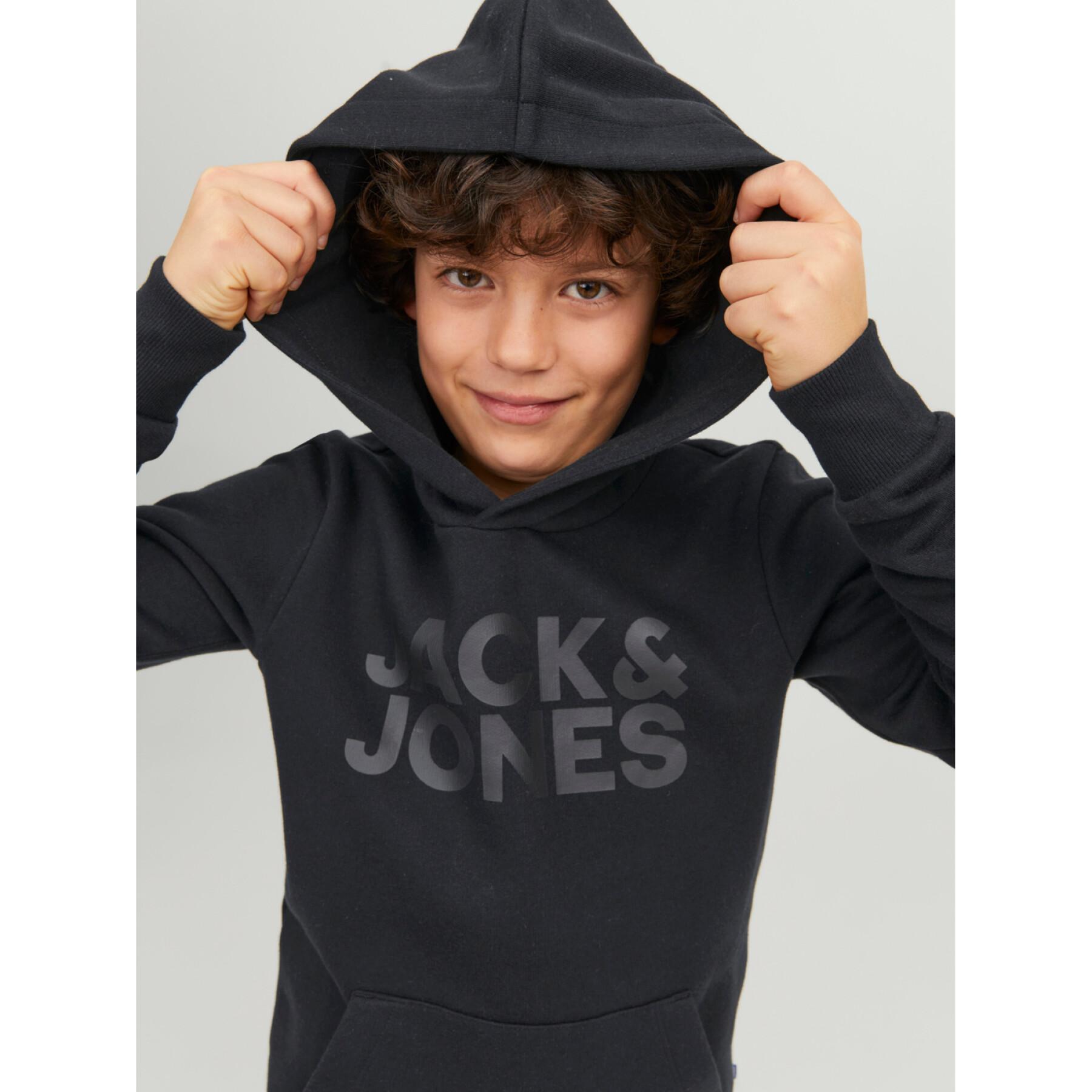 Sweatshirt sudadera con capucha para niños Jack & Jones Corp Logo