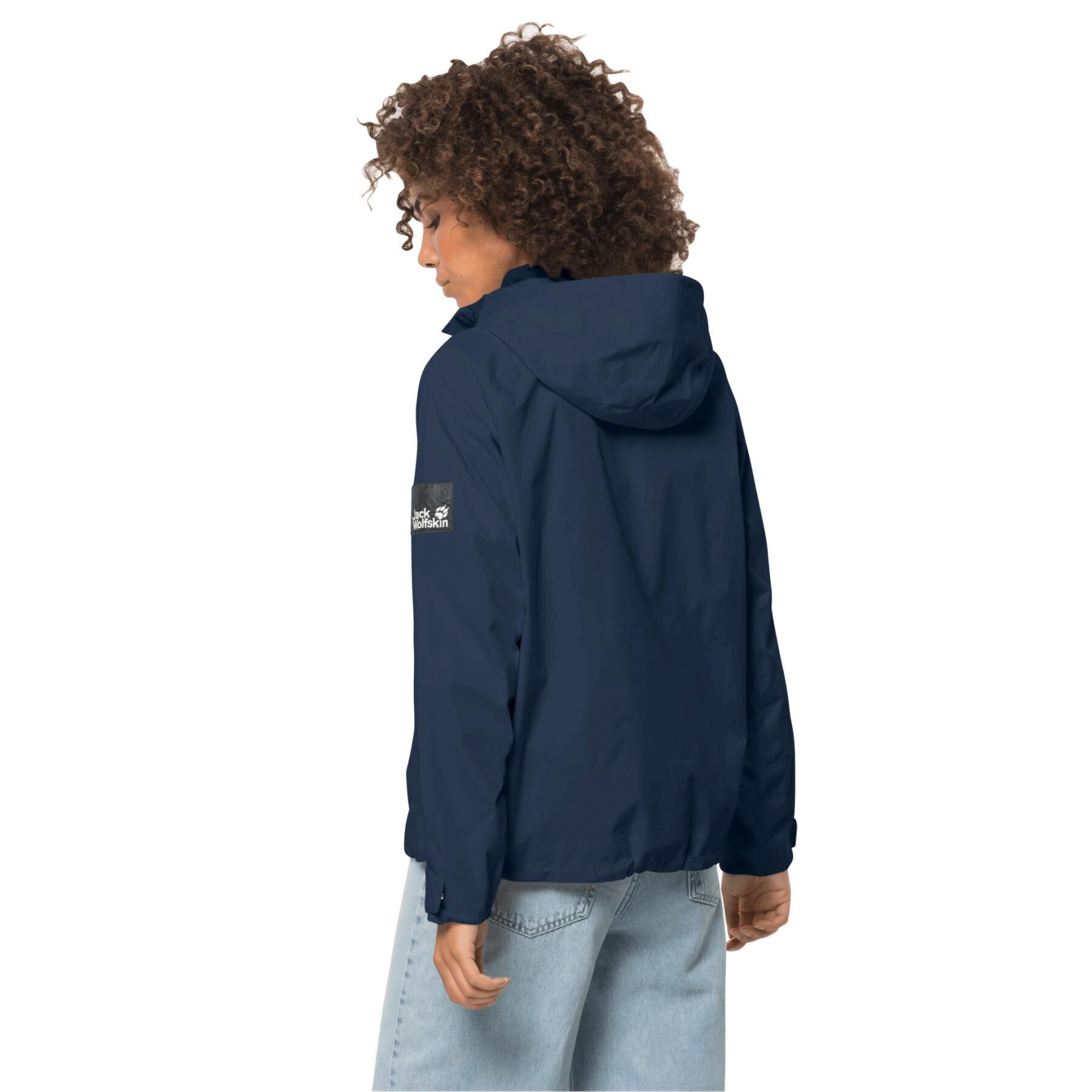 Chaqueta impermeable para mujer Jack Wolfskin Nature XXL
