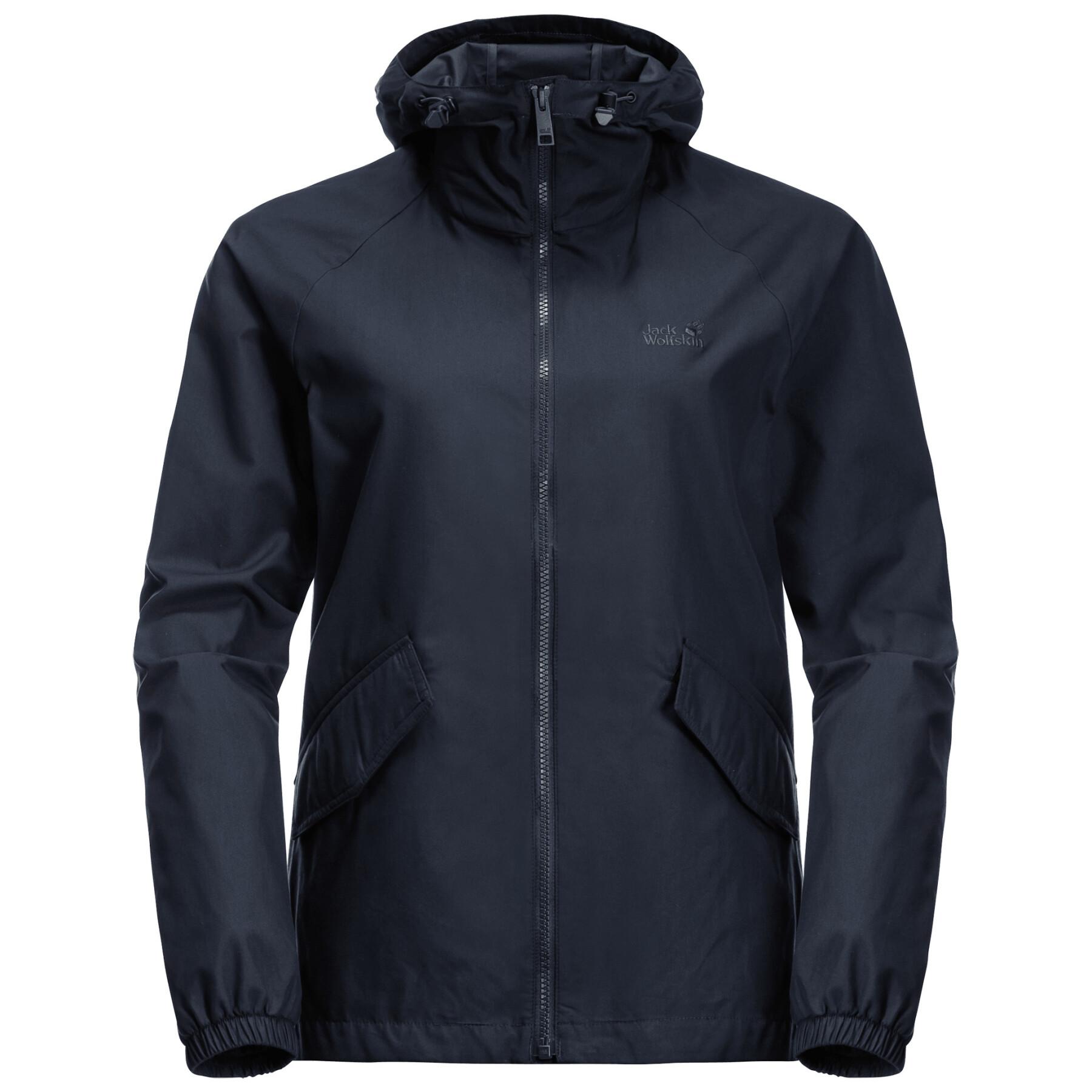 Chaqueta impermeable para mujer Jack Wolfskin Lakeside Trip
