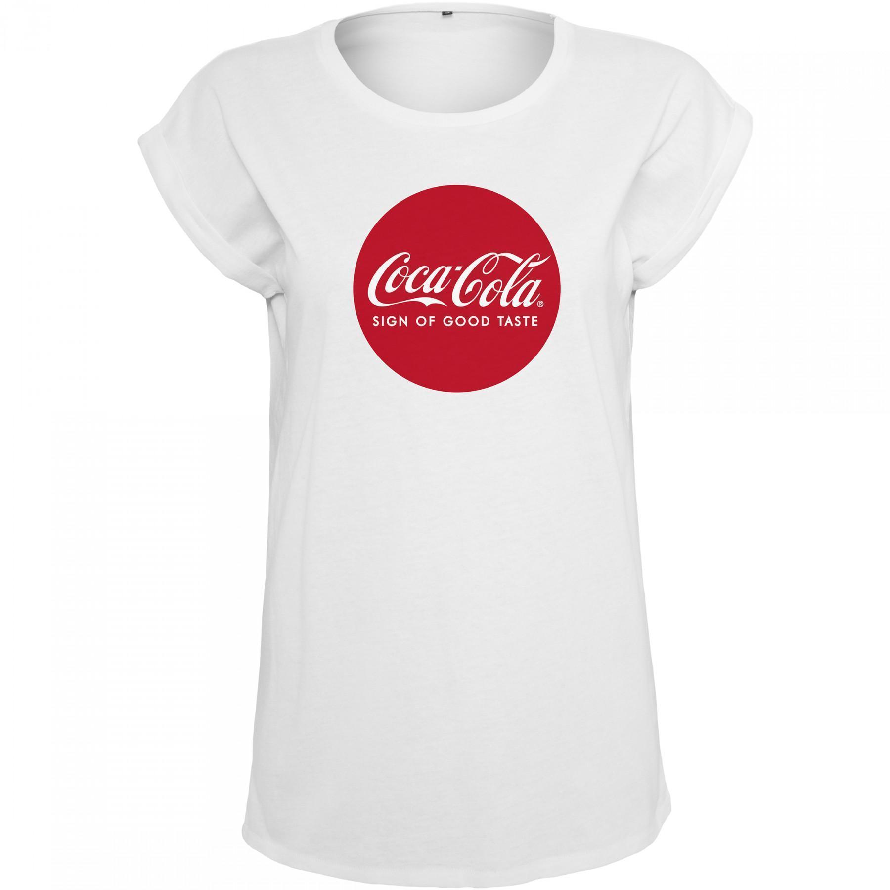 Camiseta mujer Urban Classic coca cola round logo
