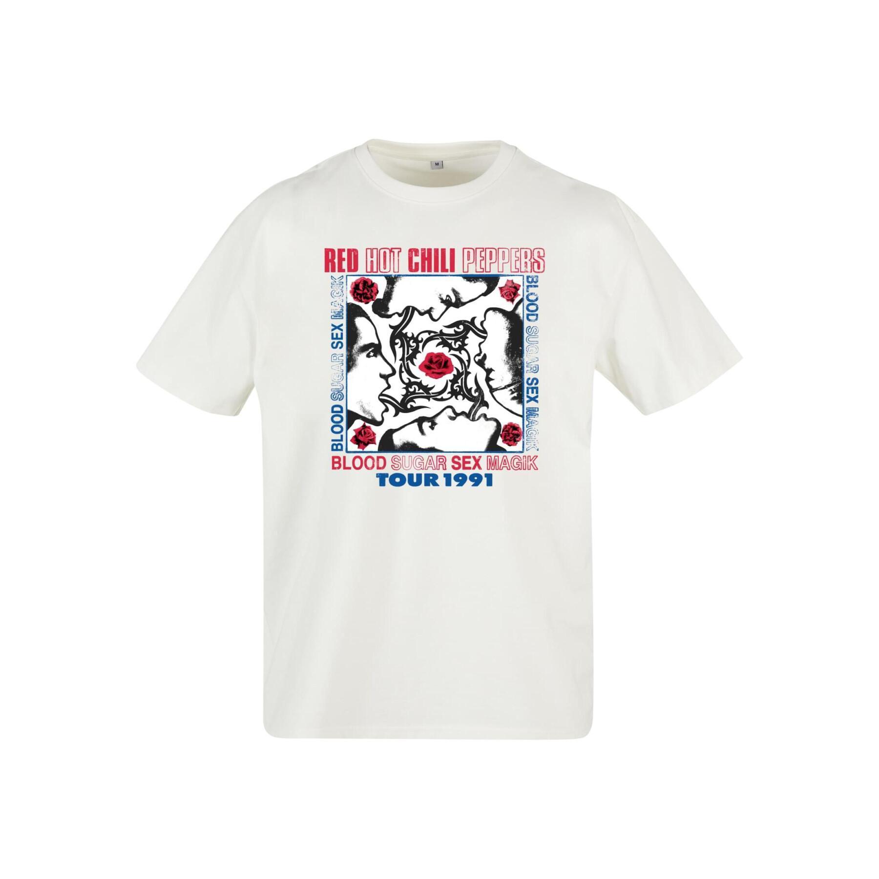 Camiseta oversize Mister Tee Red Hot Chilli Peppers