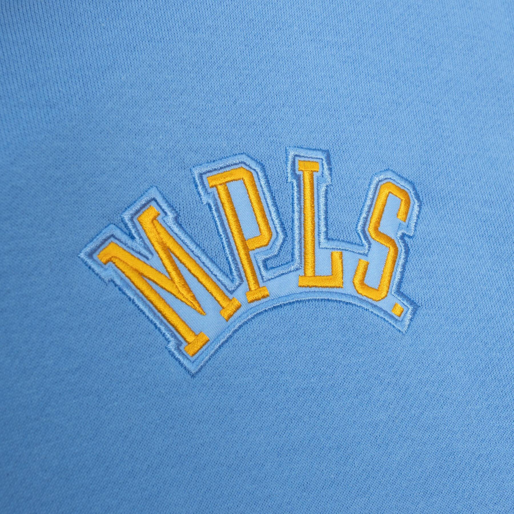 Sweatshirt con capucha Minneapolis Lakers HWC Night