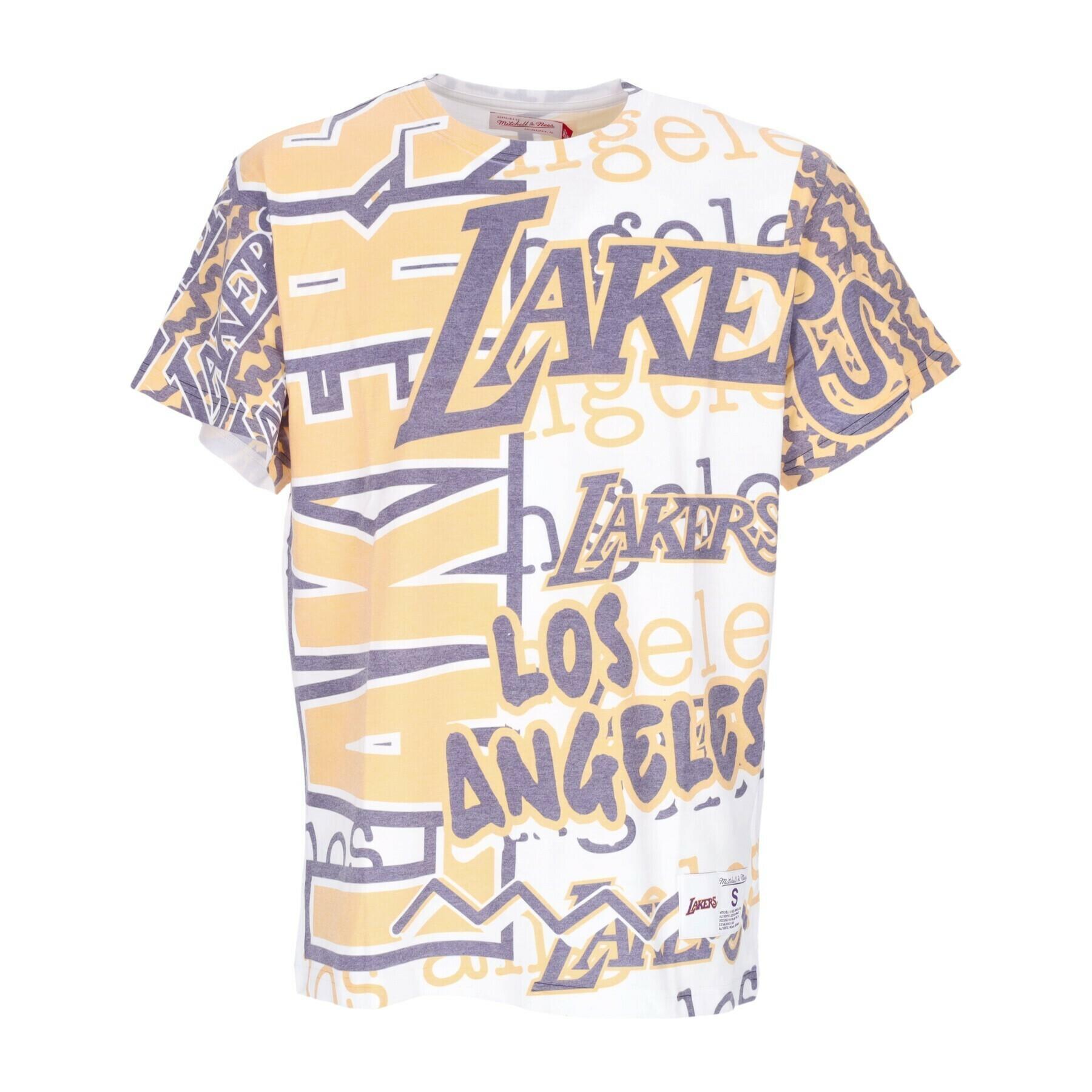 Camiseta Los Angeles Lakers Jumbotron 2.0 Sublimated