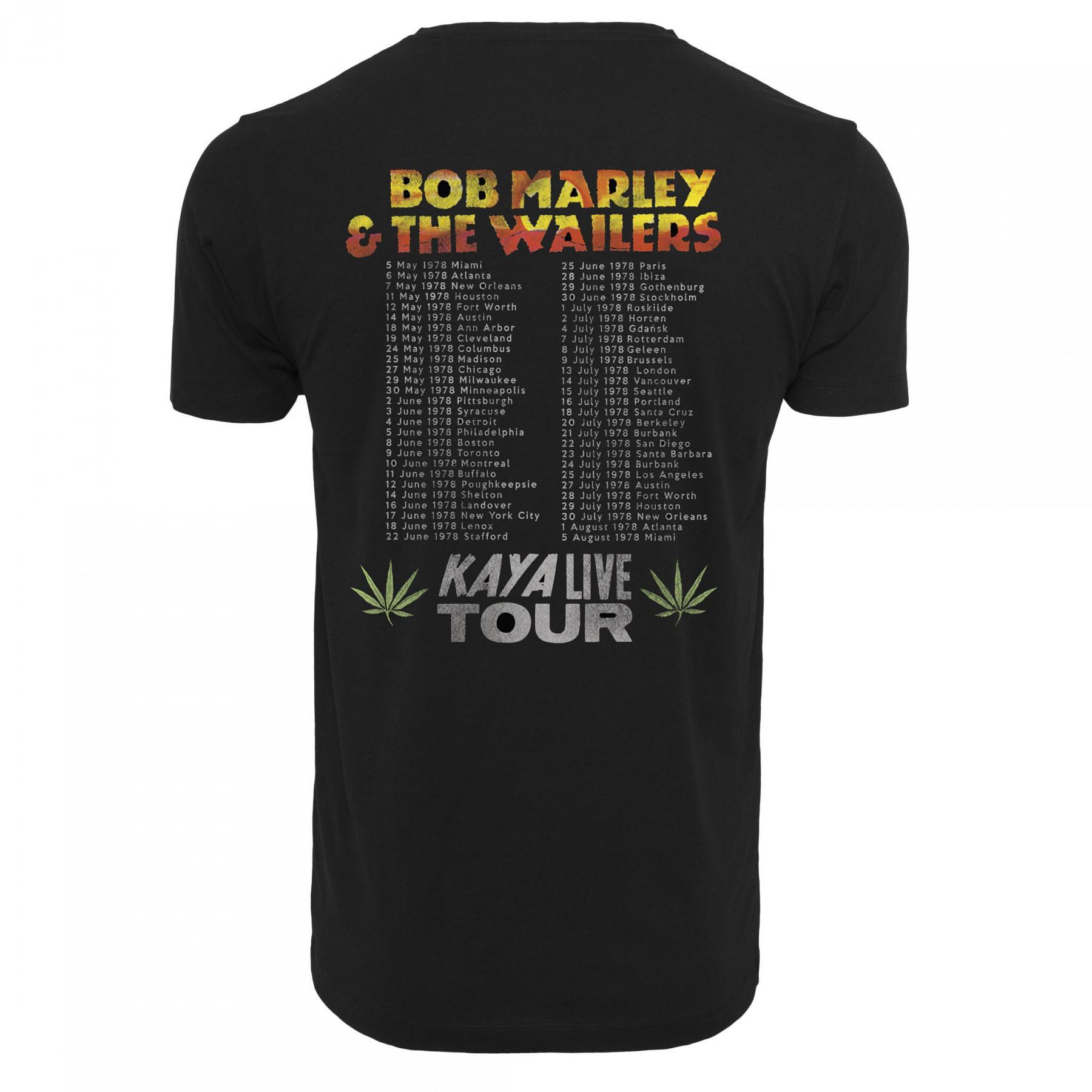 Camiseta Mister Tee bob marley kaya live tour