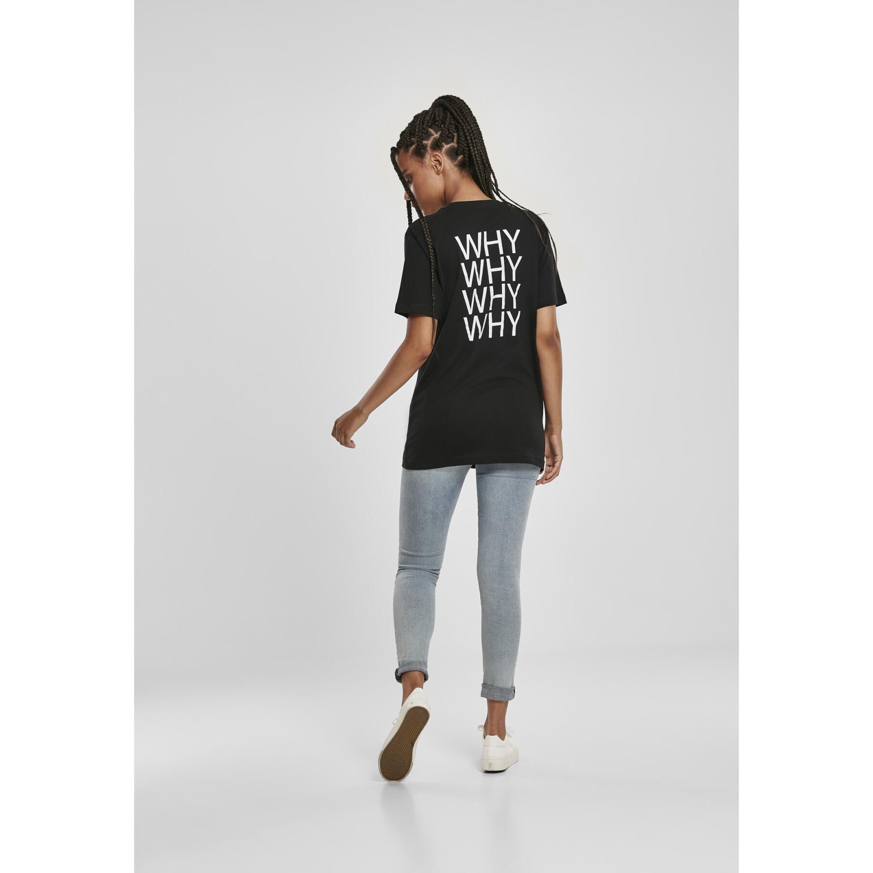 Camiseta mujer Mister Tee why