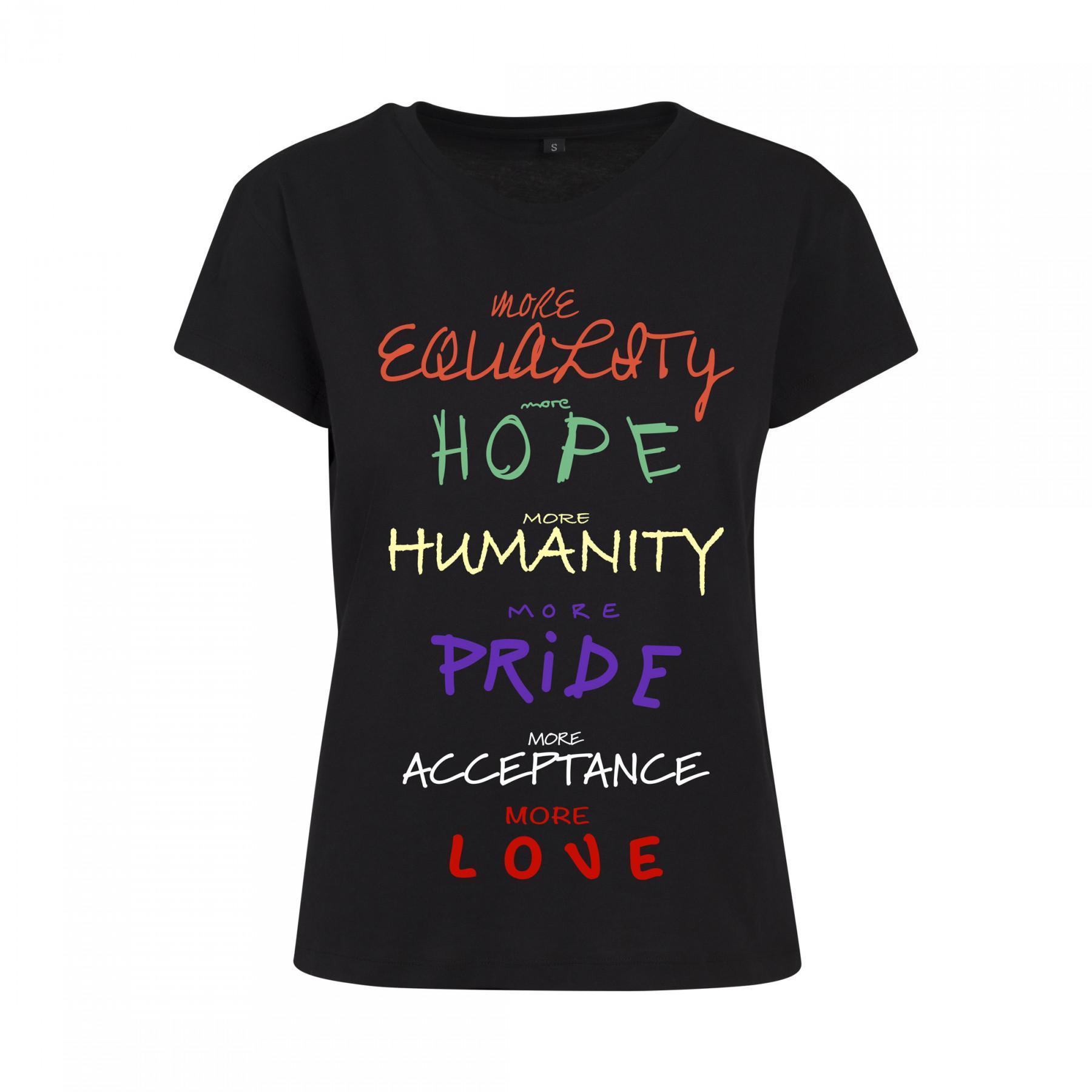 Camiseta mujer Mister Tee mujer more equality