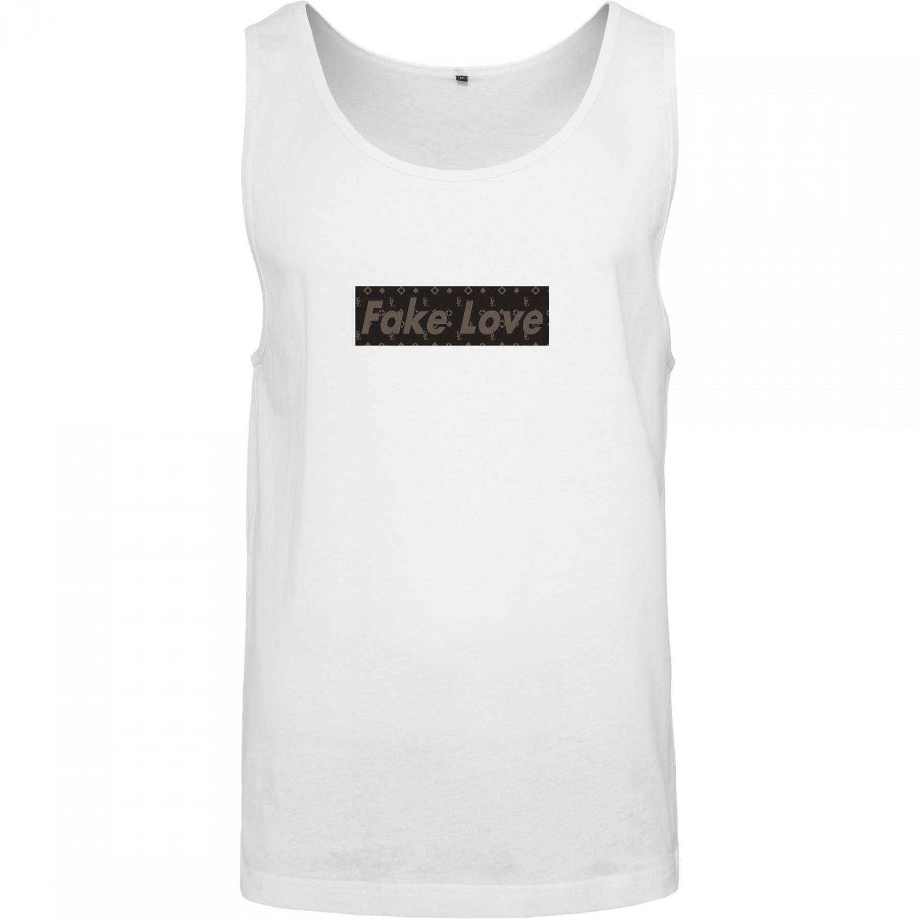 Camiseta de tirantes Mister Tee fake love