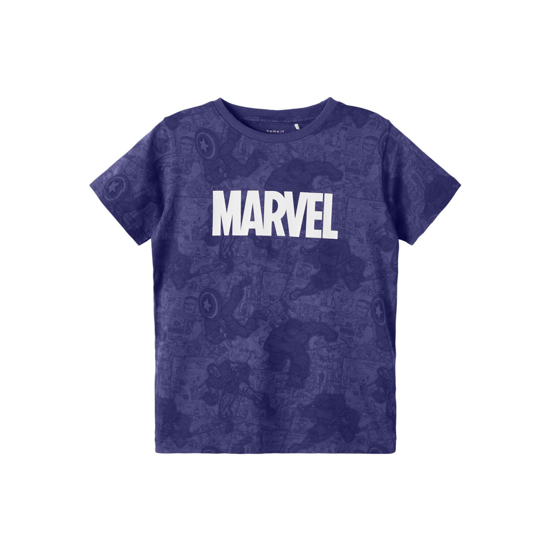 Camiseta para niños Name it Mangus Marvel