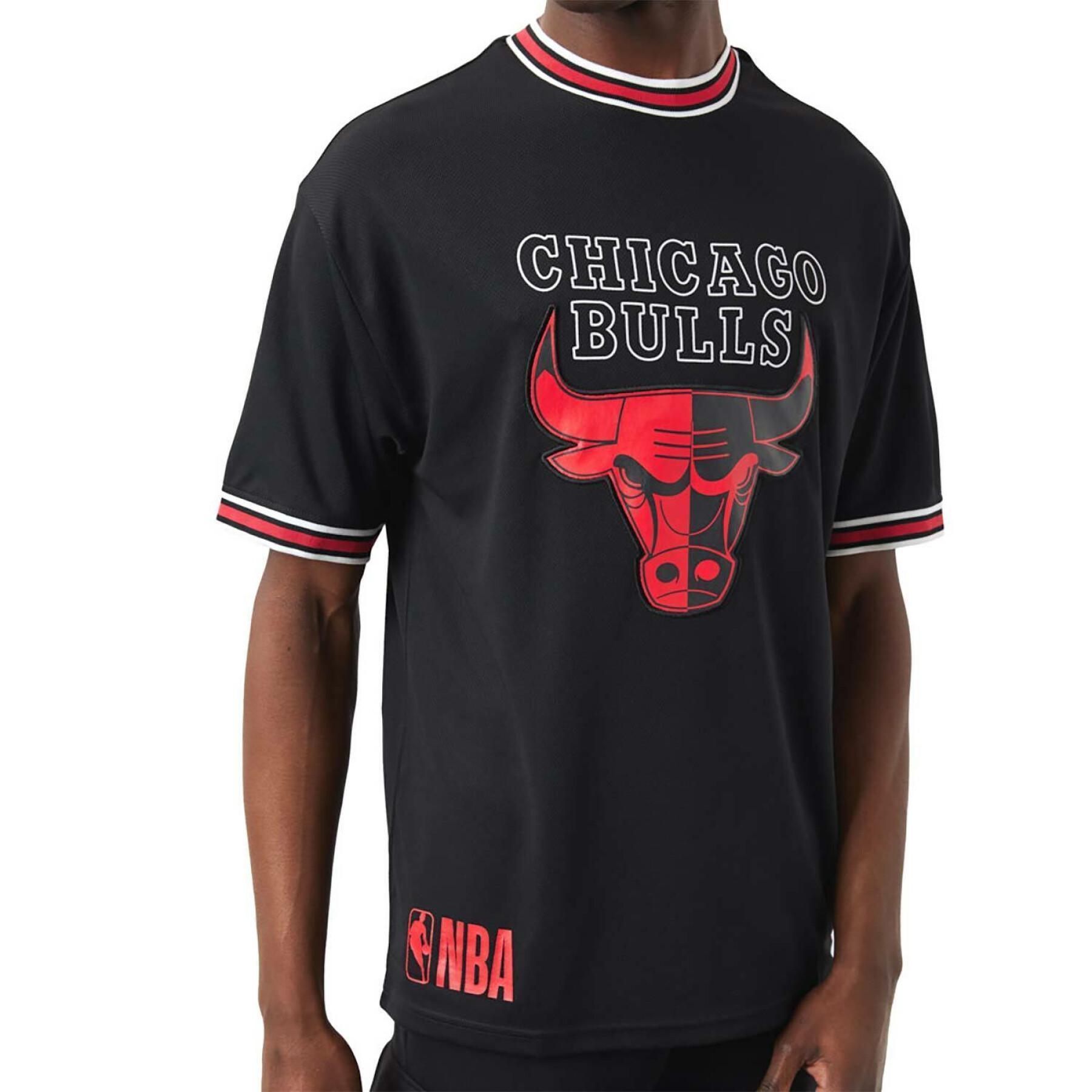 Camiseta con logotipo sobredimensionado Chicago Bulls