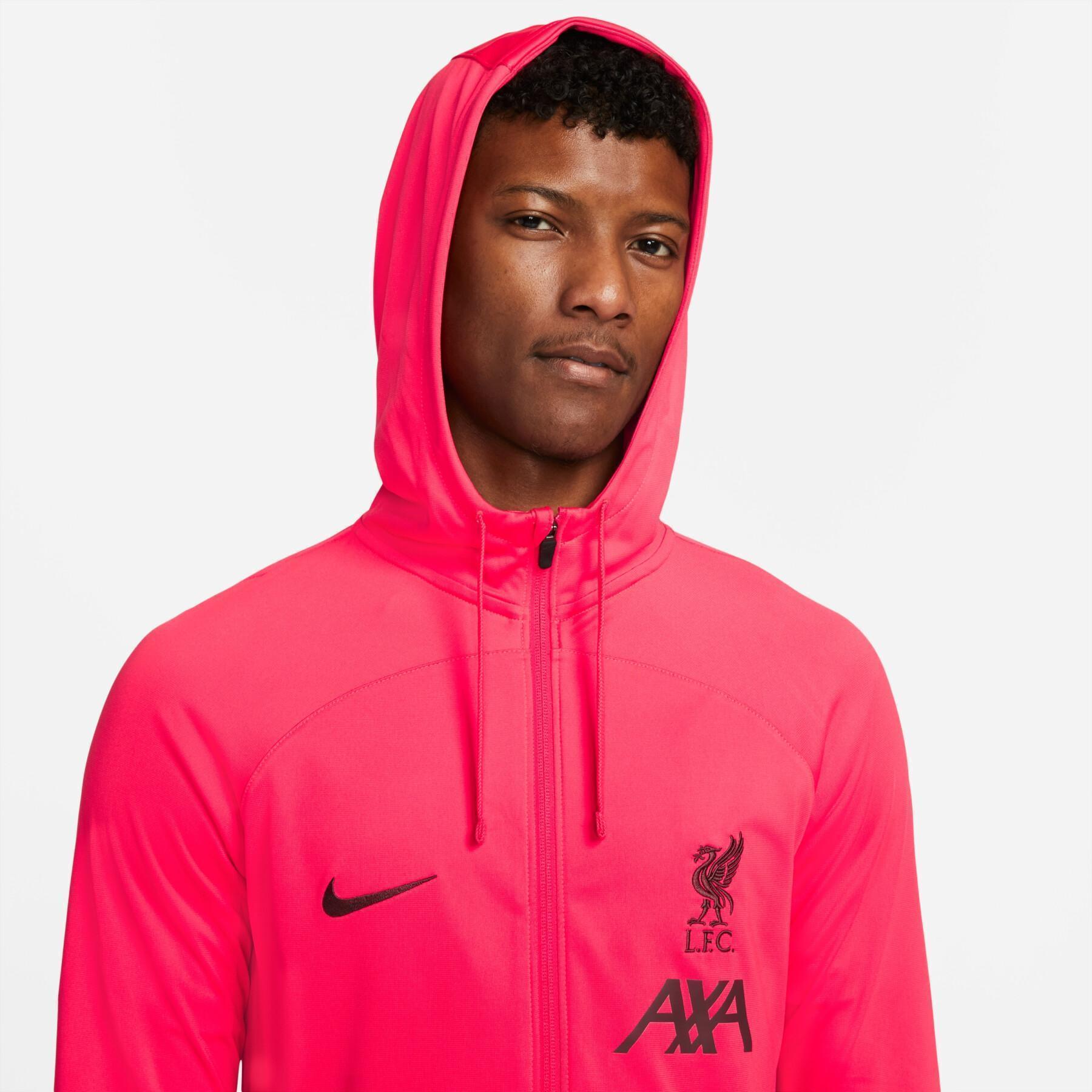 Chaqueta de chándal con capucha Liverpool FC 2022/23