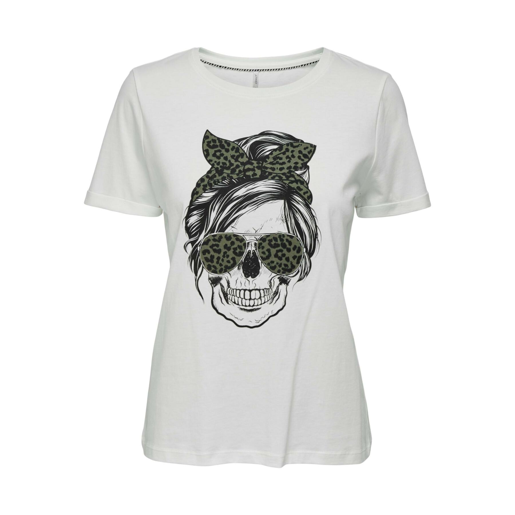 Camiseta de mujer Only Skull Top