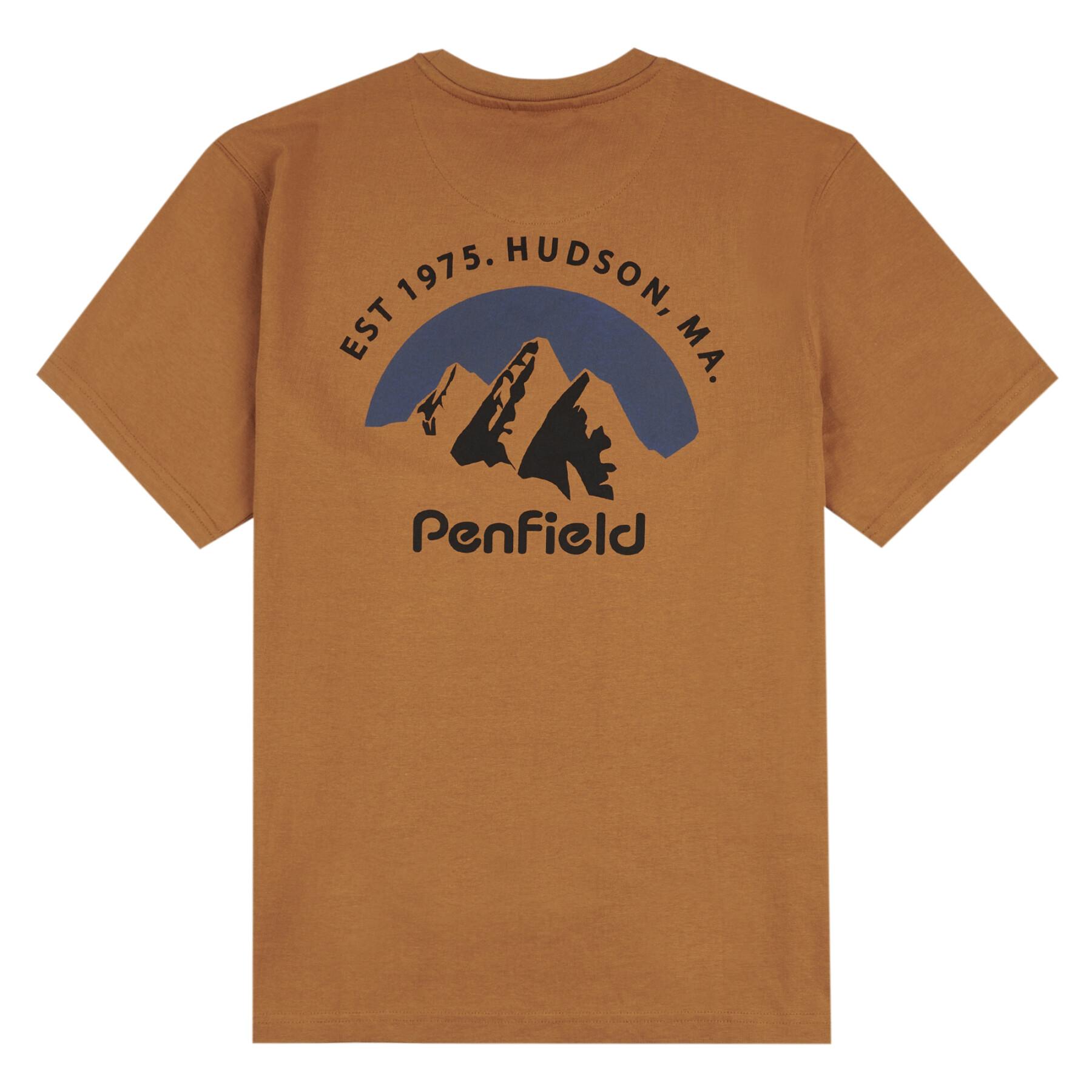 Camiseta Penfield Arc Mountain Back Graphic