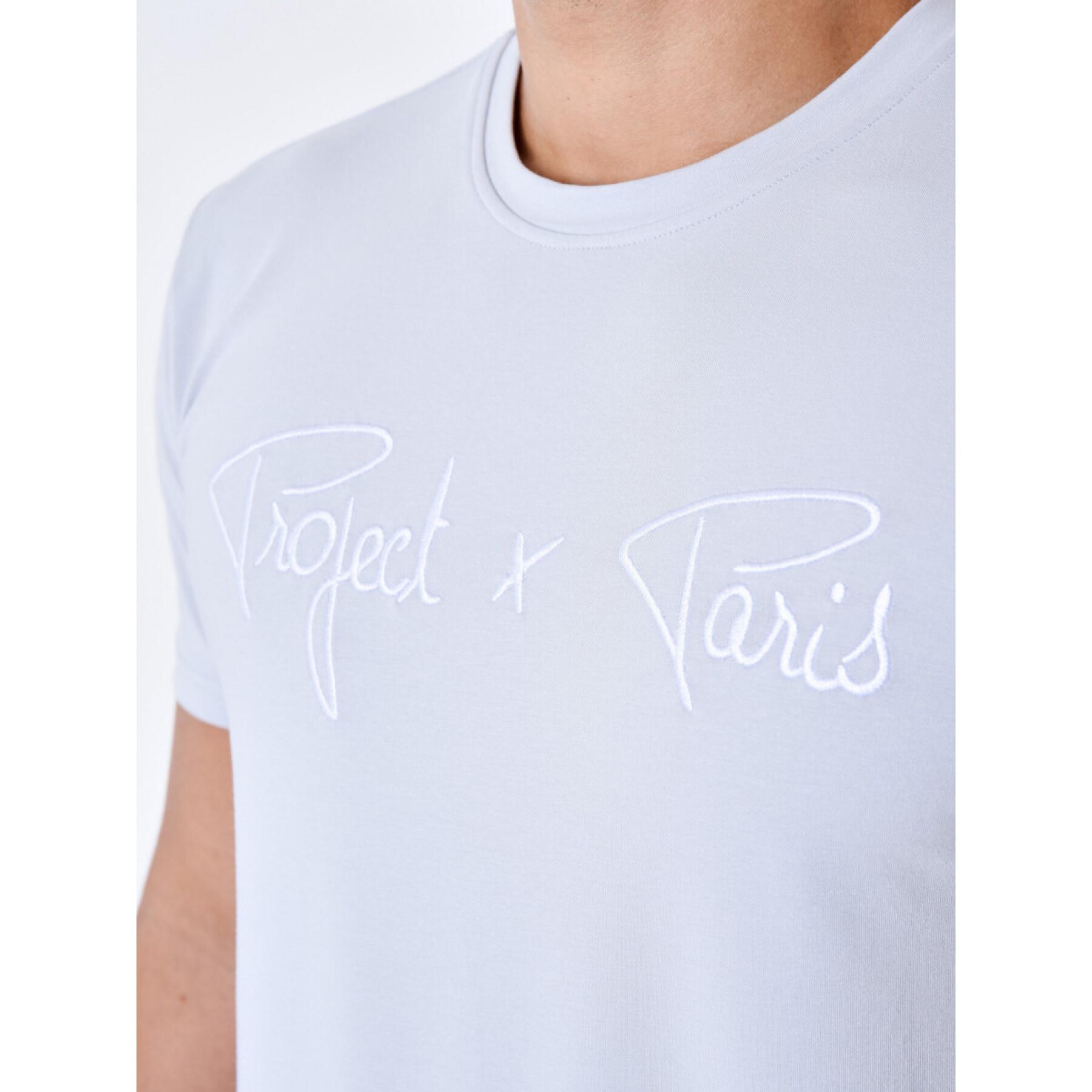 Camiseta básica con logotipo bordado Project X Paris