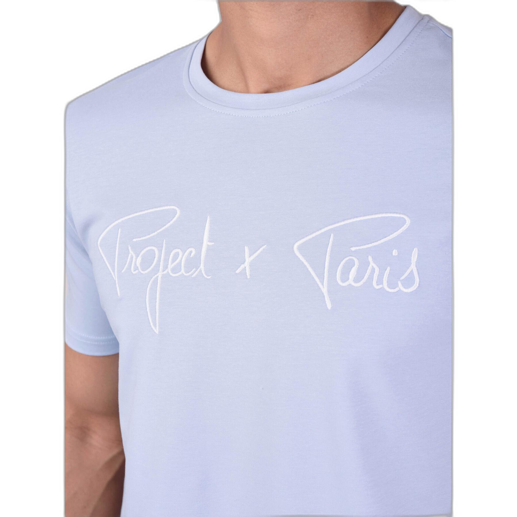 Camiseta Project X Paris Logo basic broderie