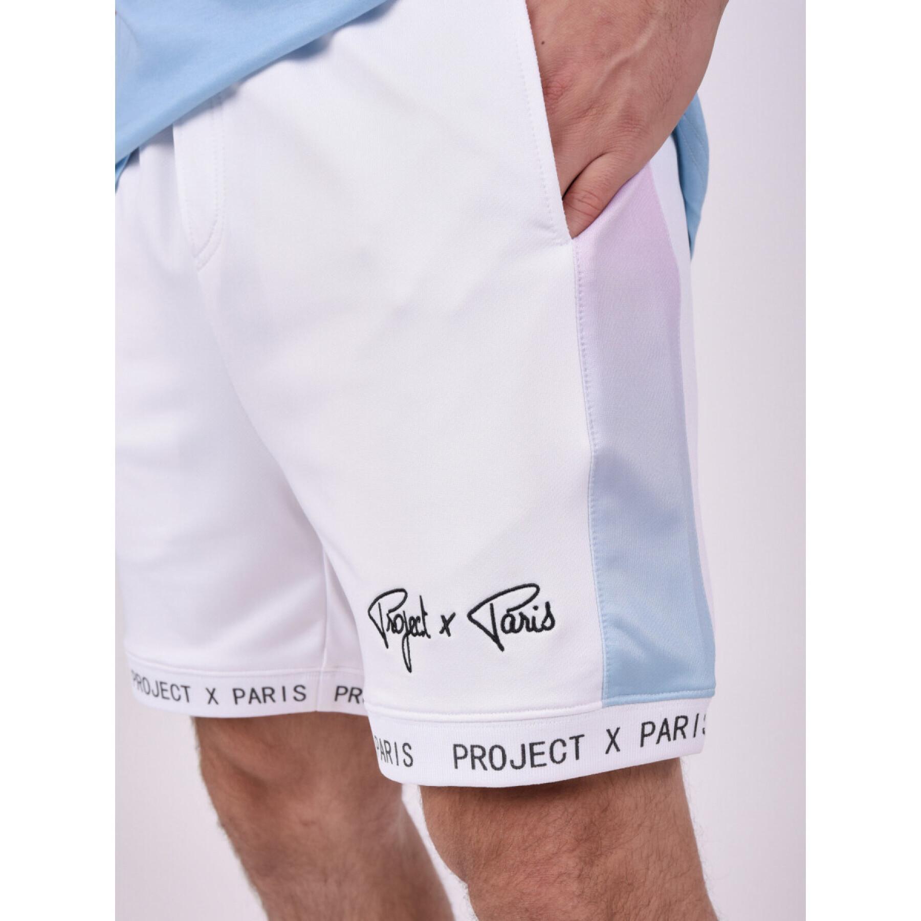 Pantalón Pantalón corto de rayas graduadas Project X Paris