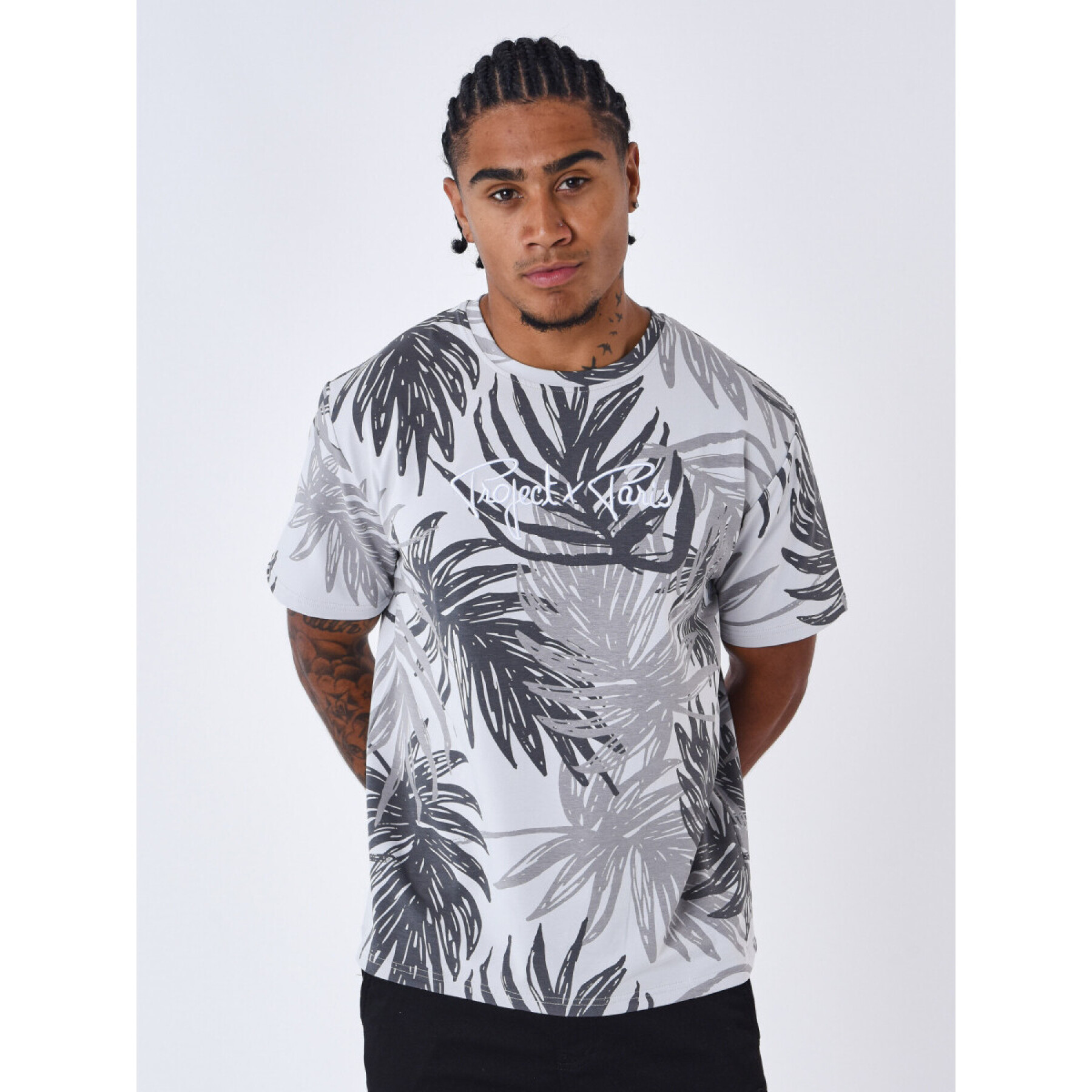 Camiseta All over palm leaves Project X Paris
