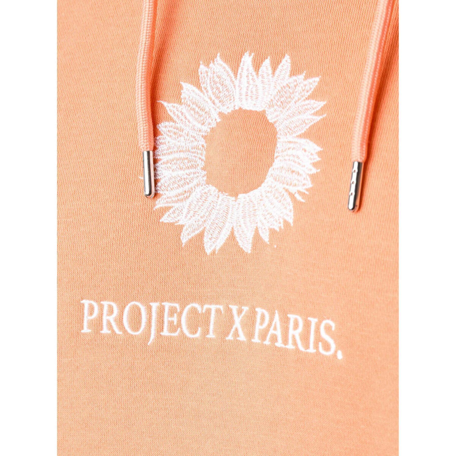Sudadera con capucha y girasol Project X Paris