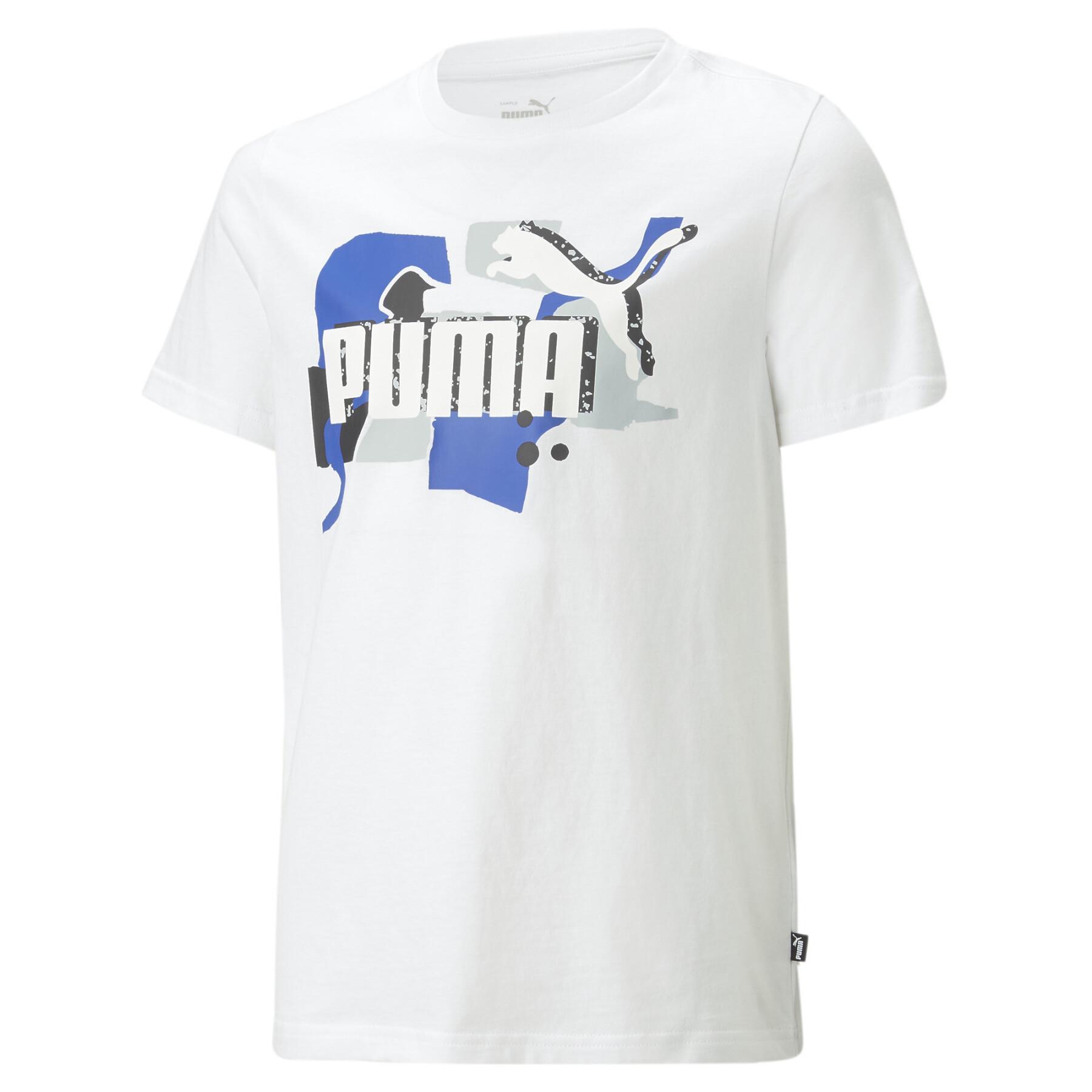Camiseta con logotipo para niño Puma ESS+ Street Art