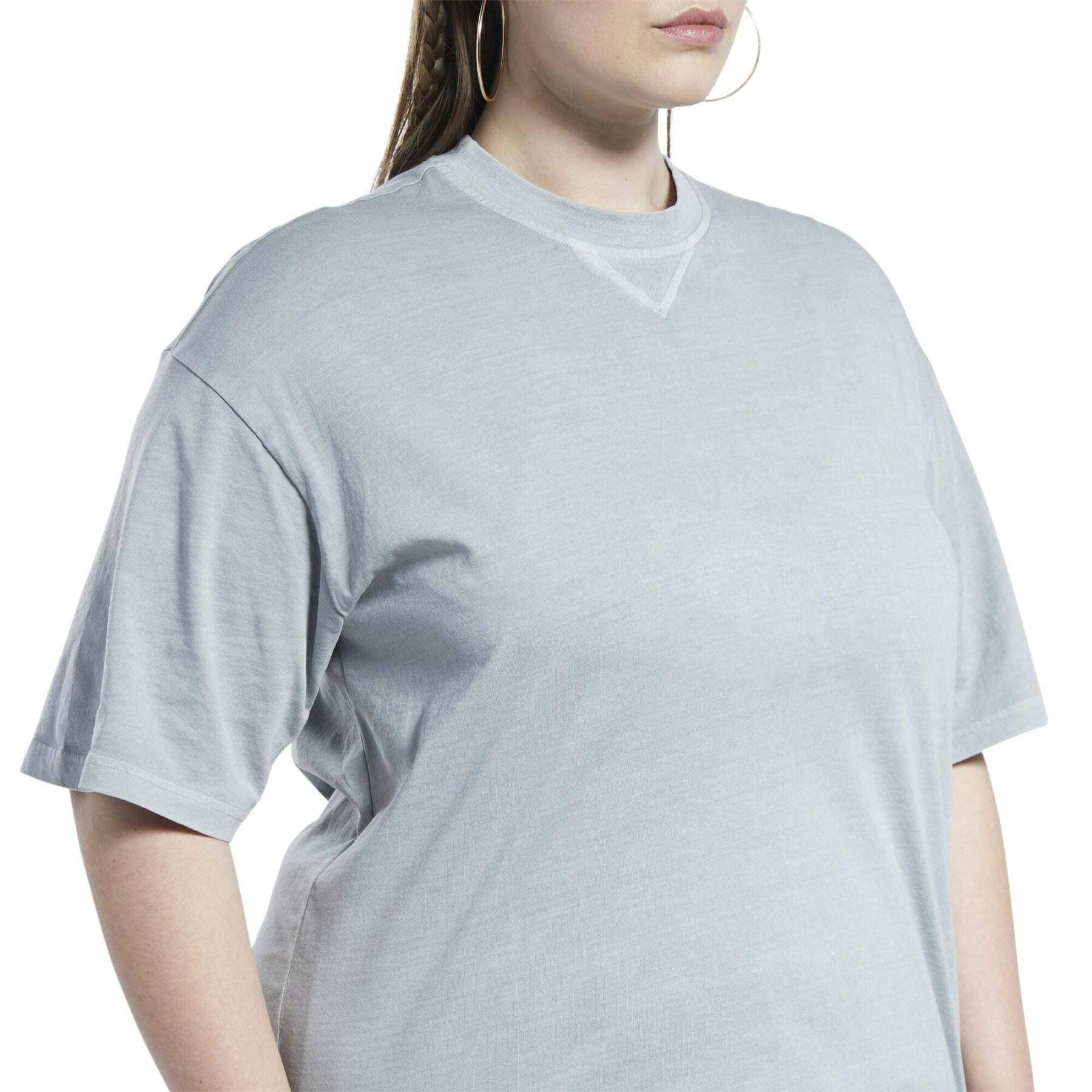 Camiseta de mujer de corte recto y tinte natural Reebok Classics GT