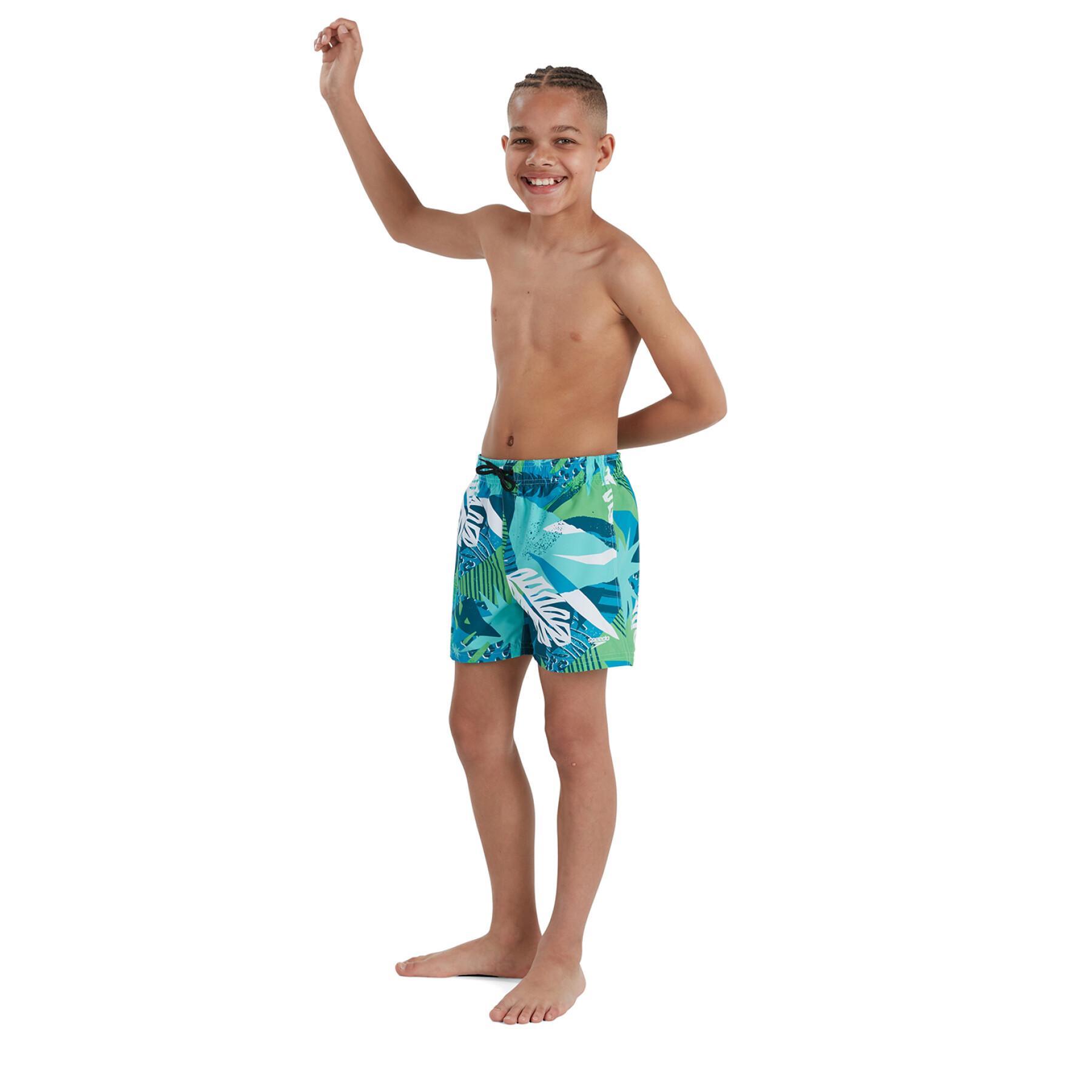 Pantalón corto de baño estampados para niños Speedo Eco 13