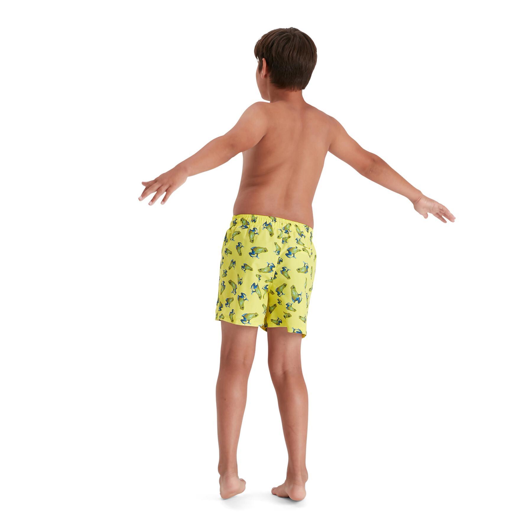 Pantalones cortos de baño estampados para niños Speedo Eco 13