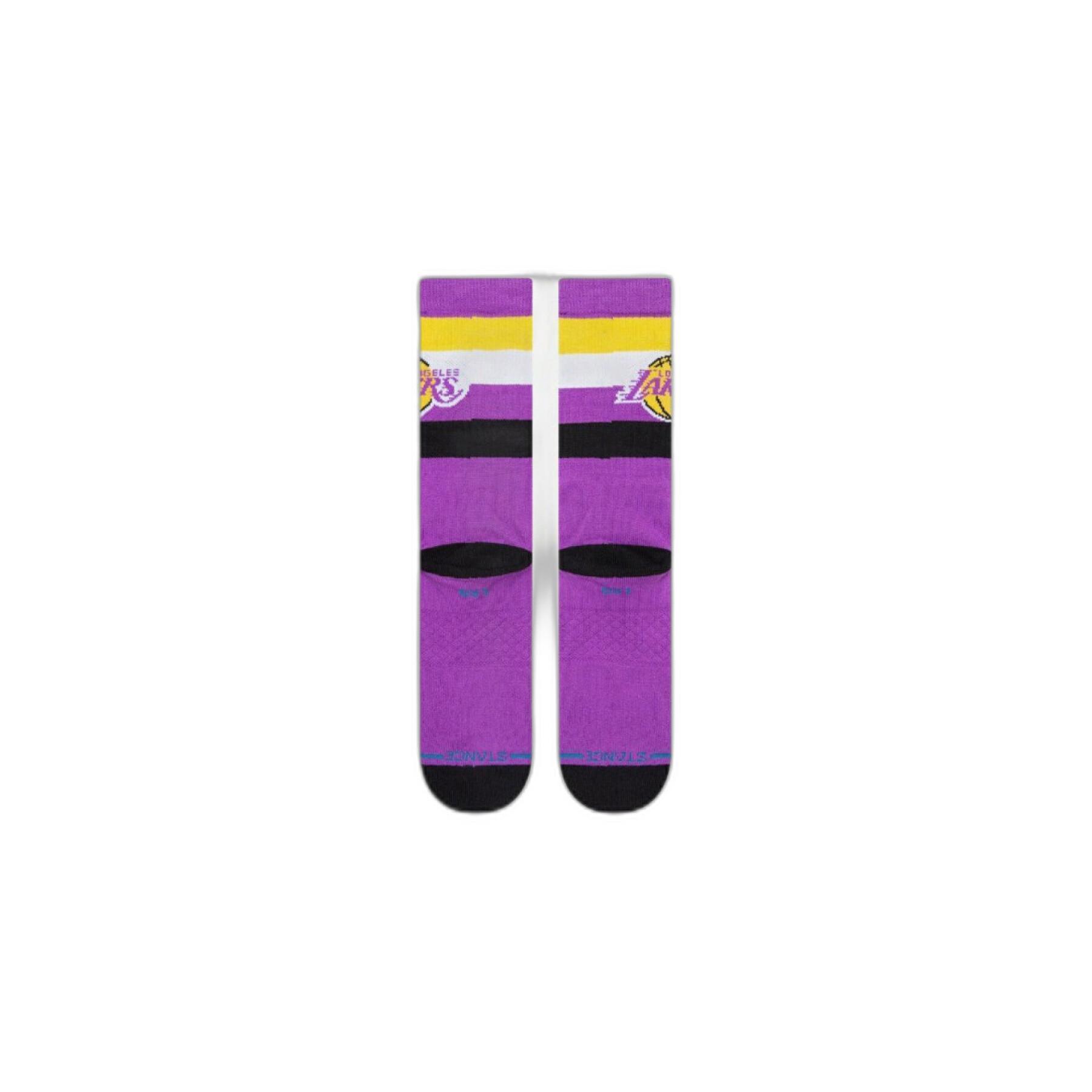 Calcetines Los Angeles Lakers St Crew