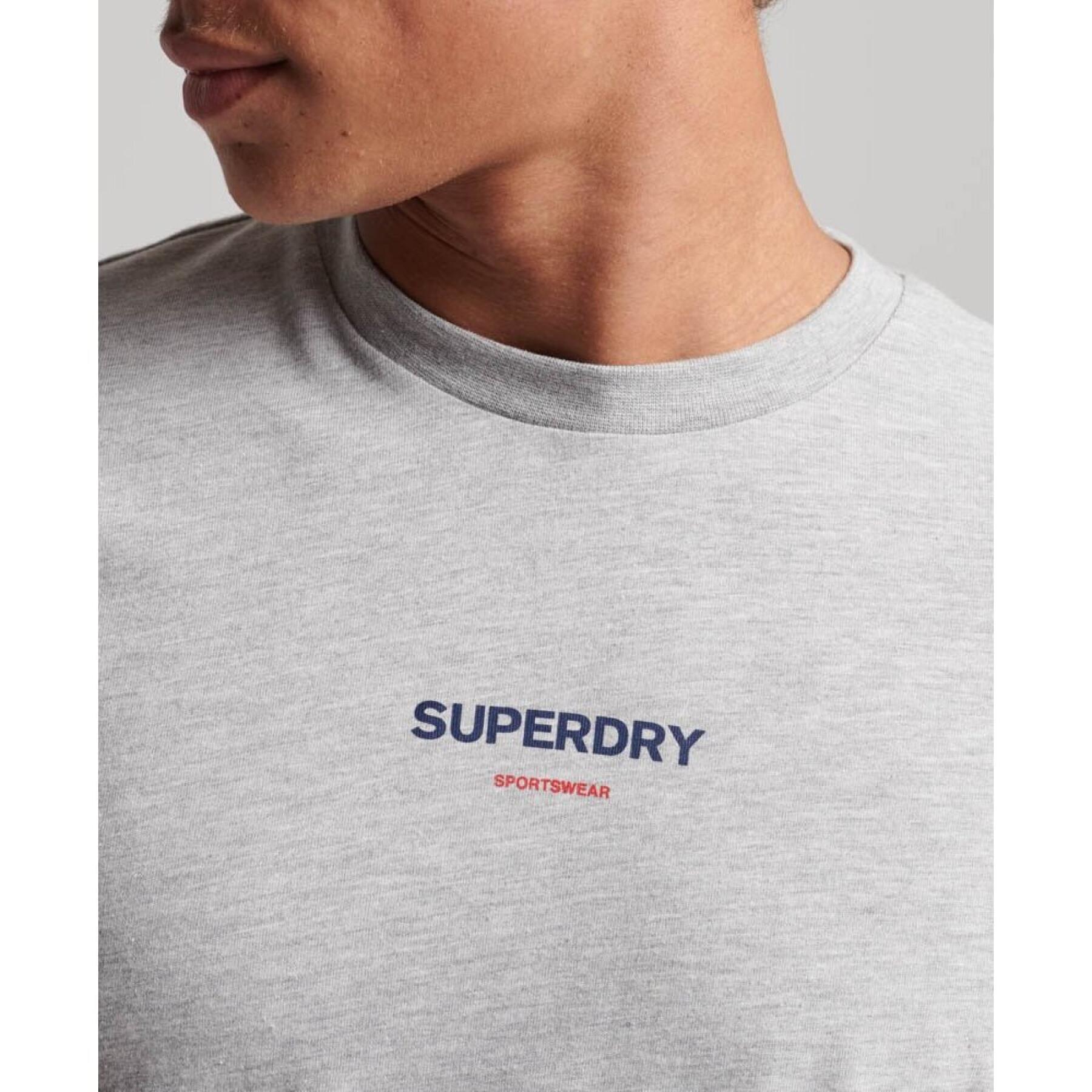 Camiseta suelta con logotipo Superdry Sportswear