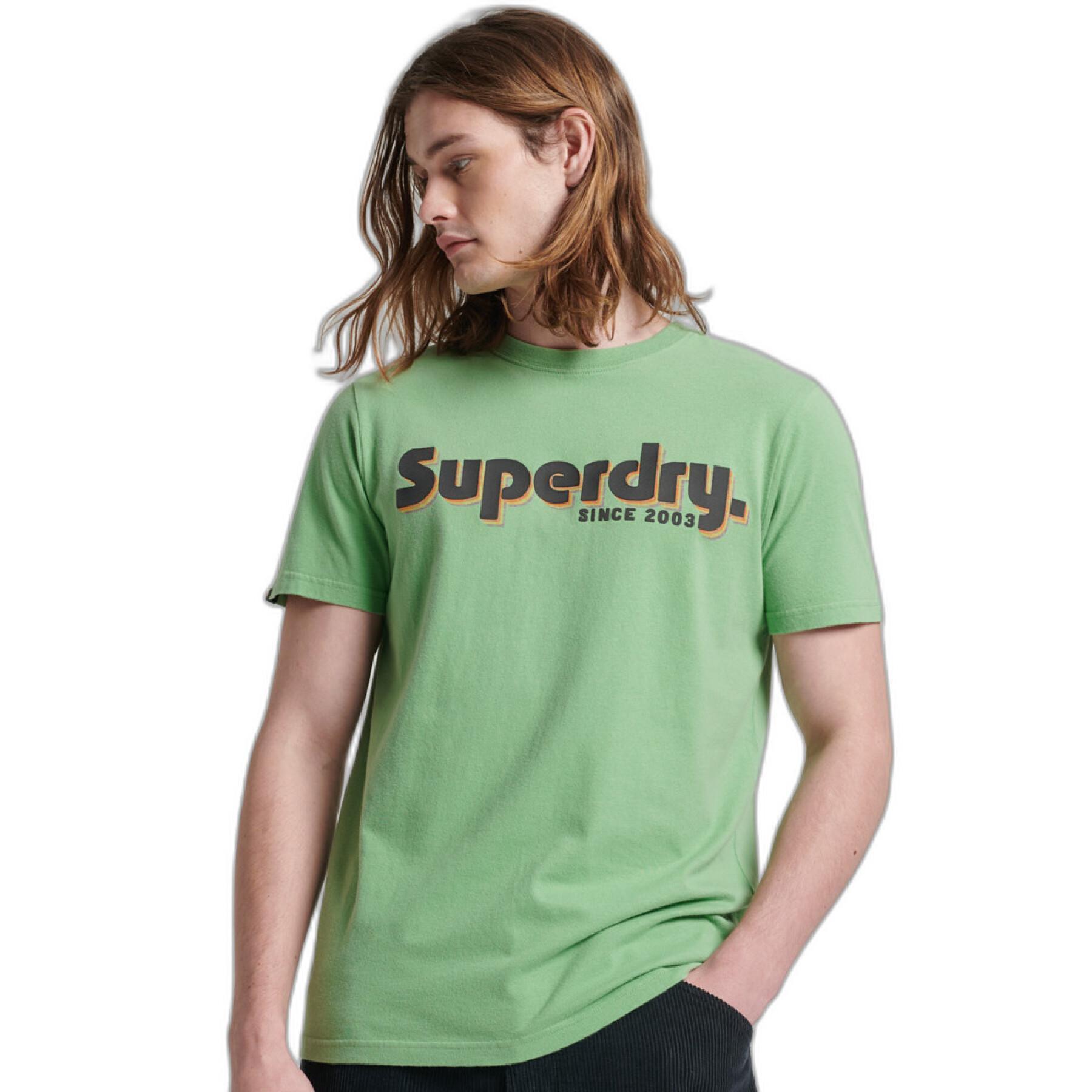 Camiseta con logotipo clásico Superdry Logo Terrain