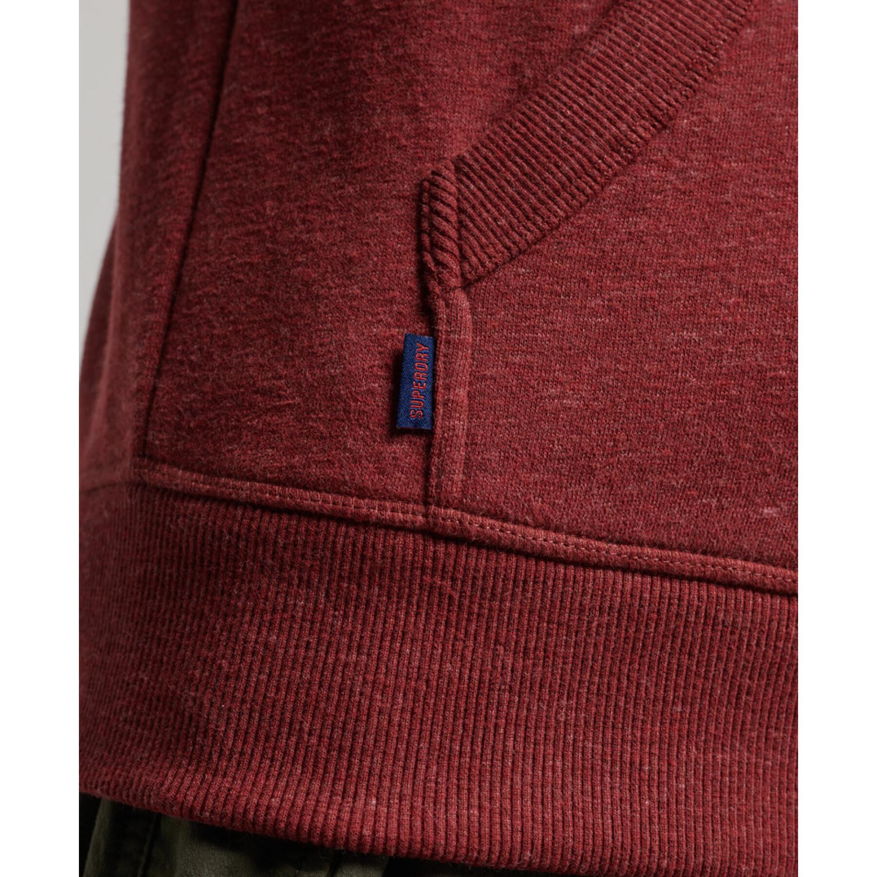 Sweatshirt capucha con cremallera y bordado Superdry Vintage Logo