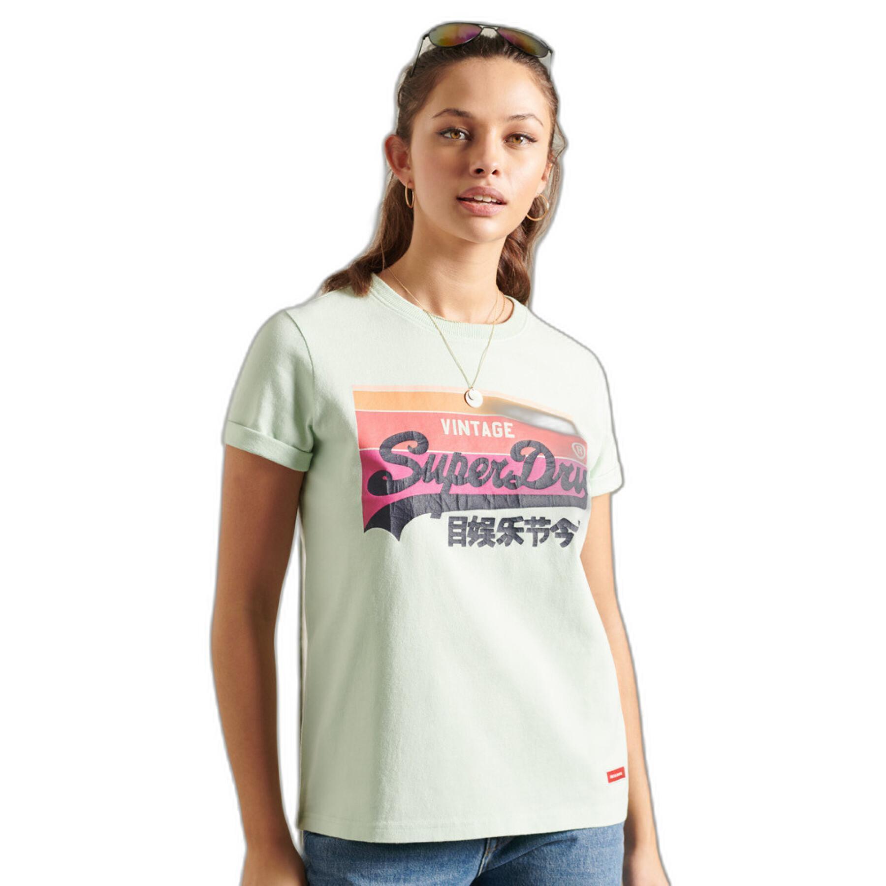 Camiseta de mujer Superdry Vintage Logo Cali