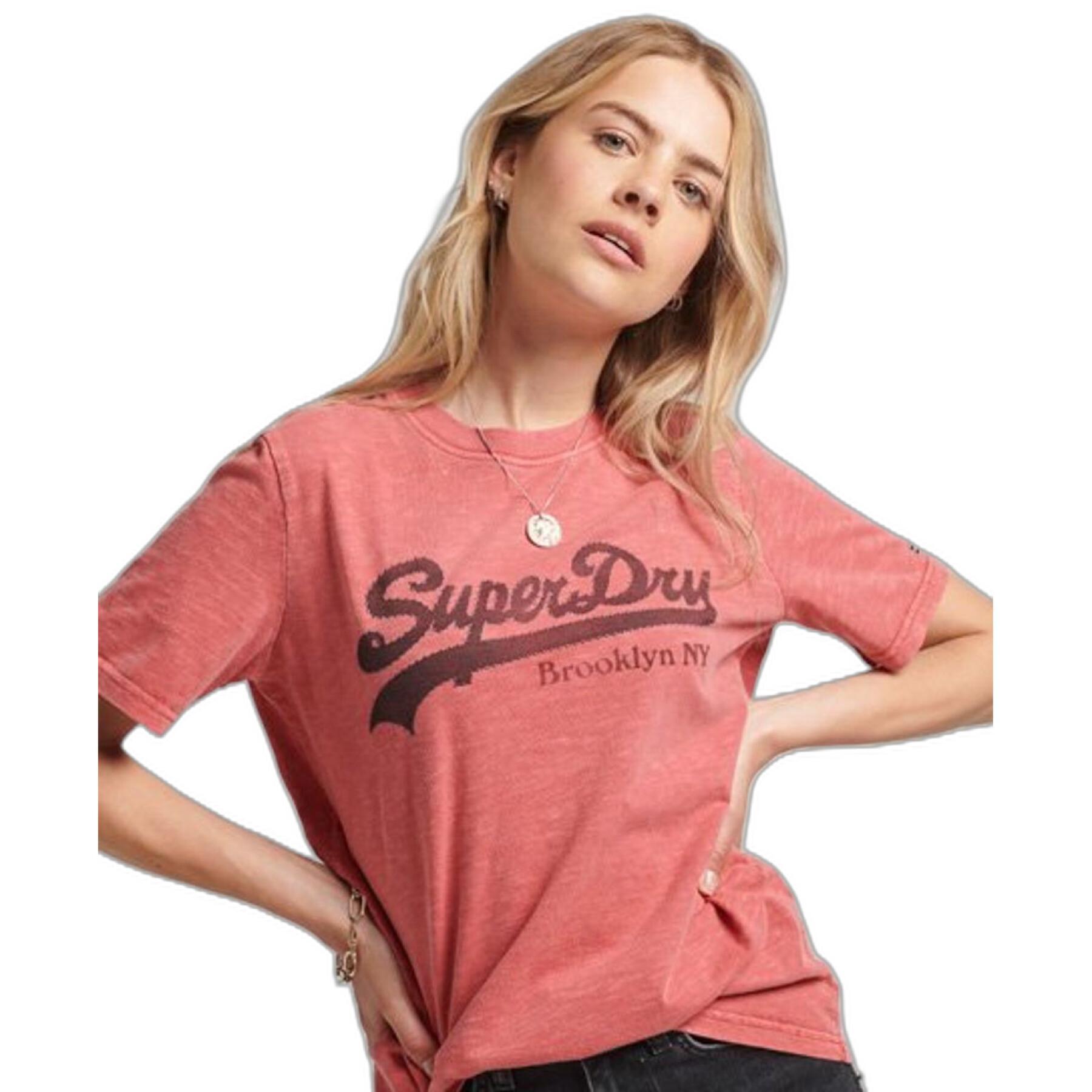 Camiseta de mujer Superdry Vintage Logo Borough