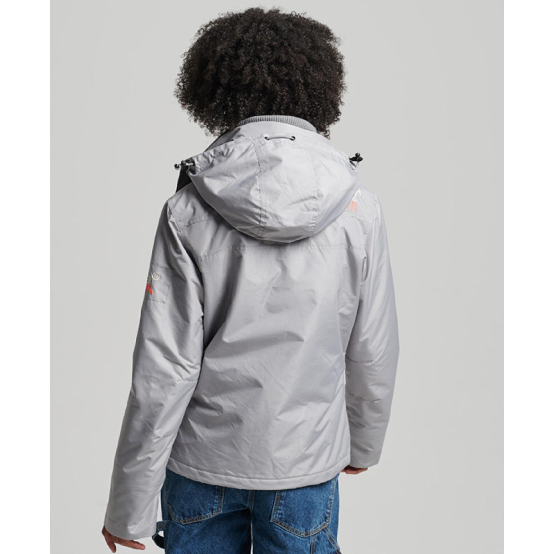 Chaqueta impermeable con capucha mujer Superdry Mountain