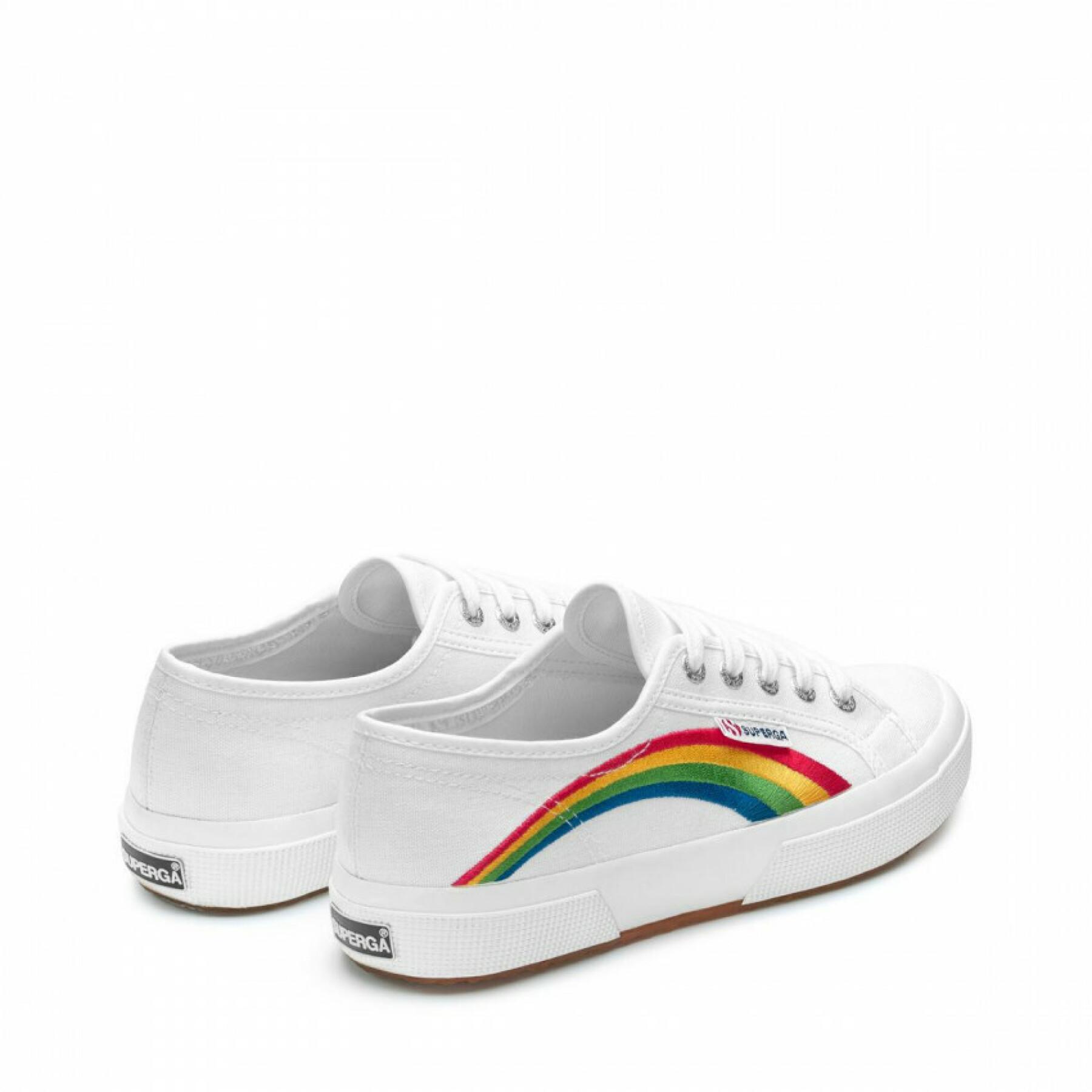 Zapatillas de deporte para mujeres Superga 2750 Rainbow Embroidery