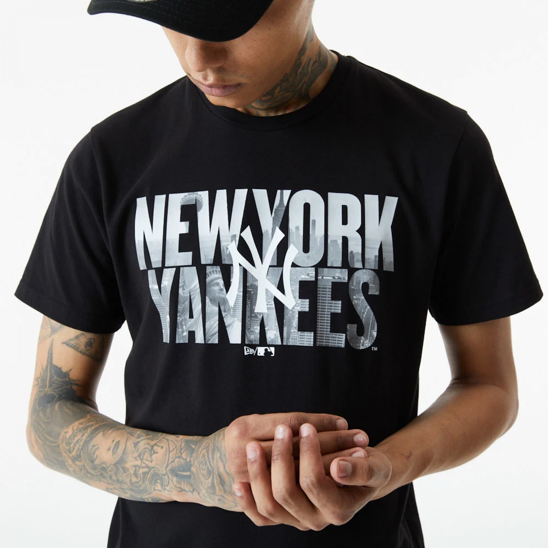 Camiseta New era New York Yankees photographic wordmark