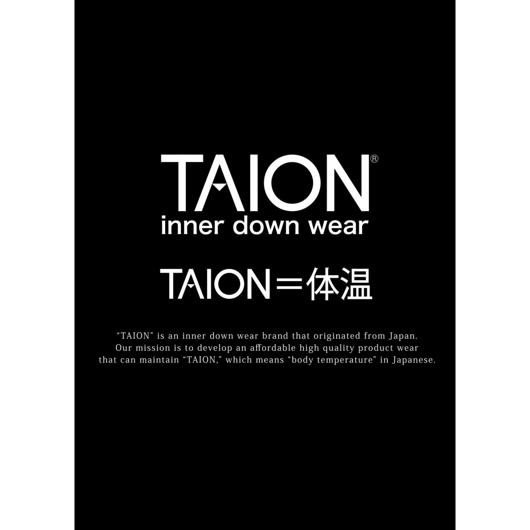 Chaqueta Taion Sleeves Knit Zip 102SN Black