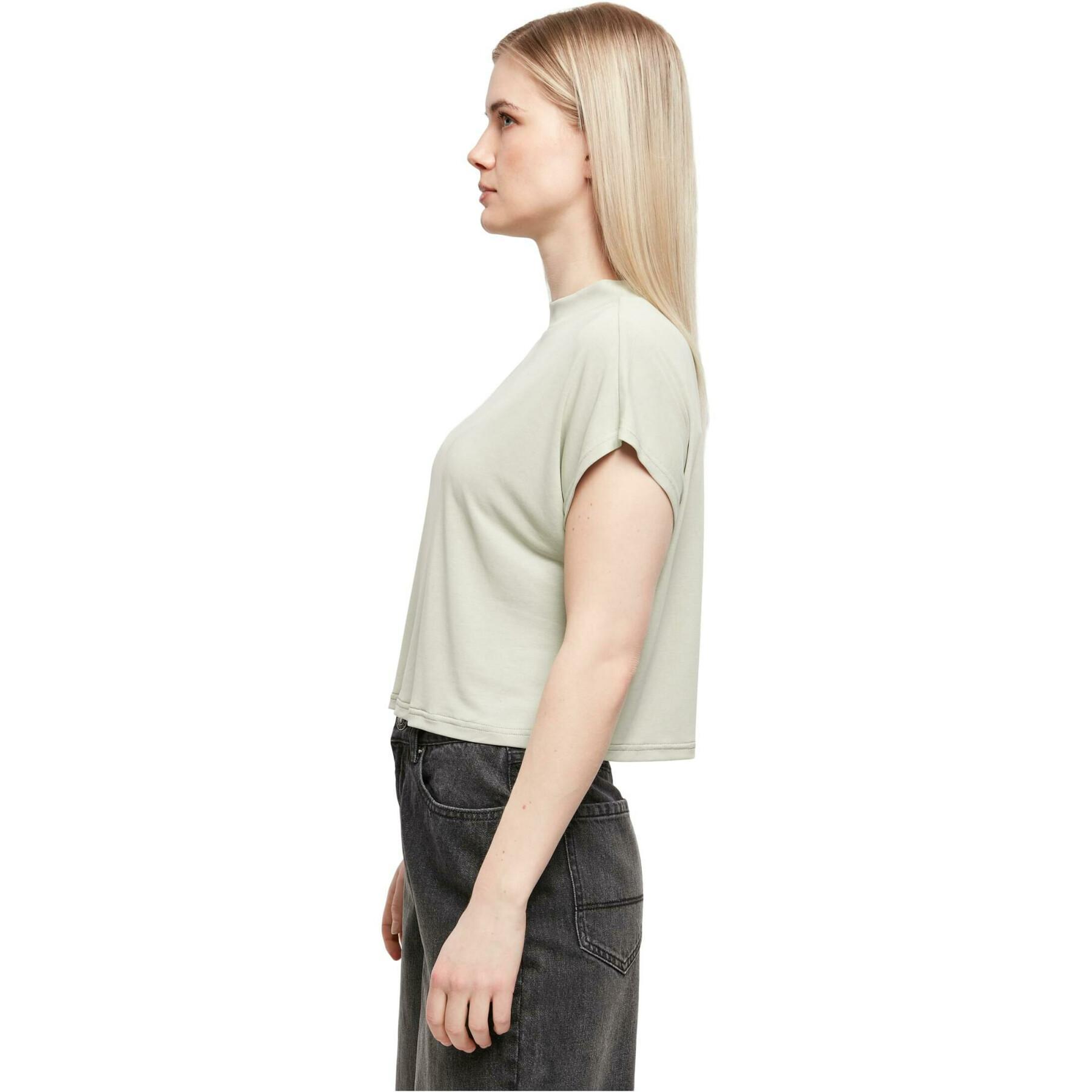 Camiseta corta de mujer Urban Classics Modal