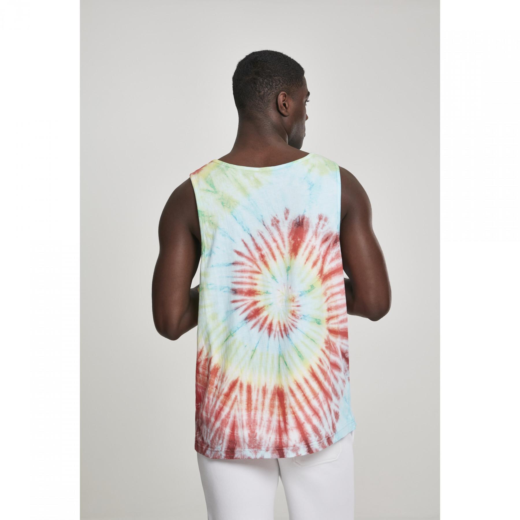 Camiseta de tirantes Urban Classics Spiral Tie Dye