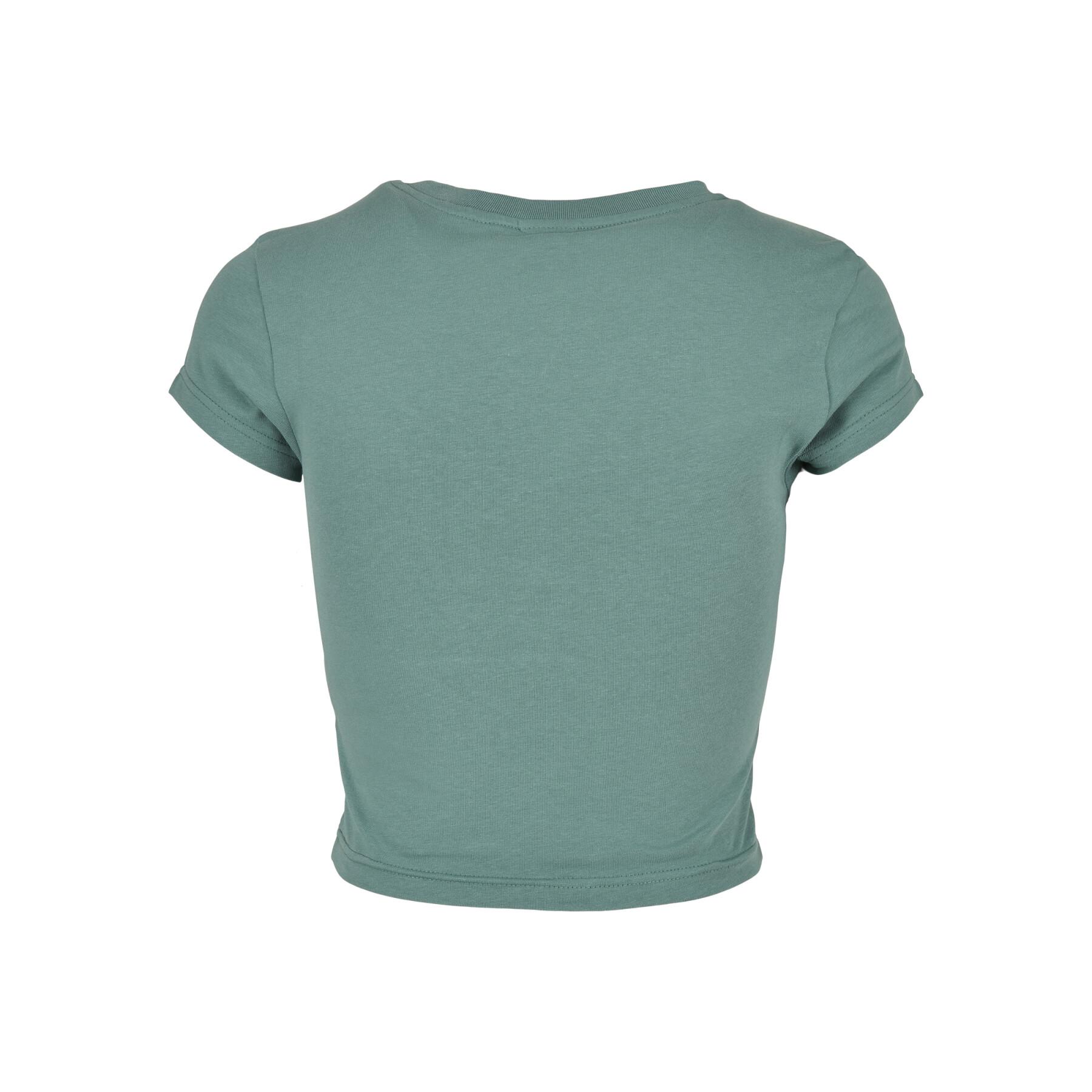 Camiseta mujer Urban Classics stretch cropped (tamaños grandes)