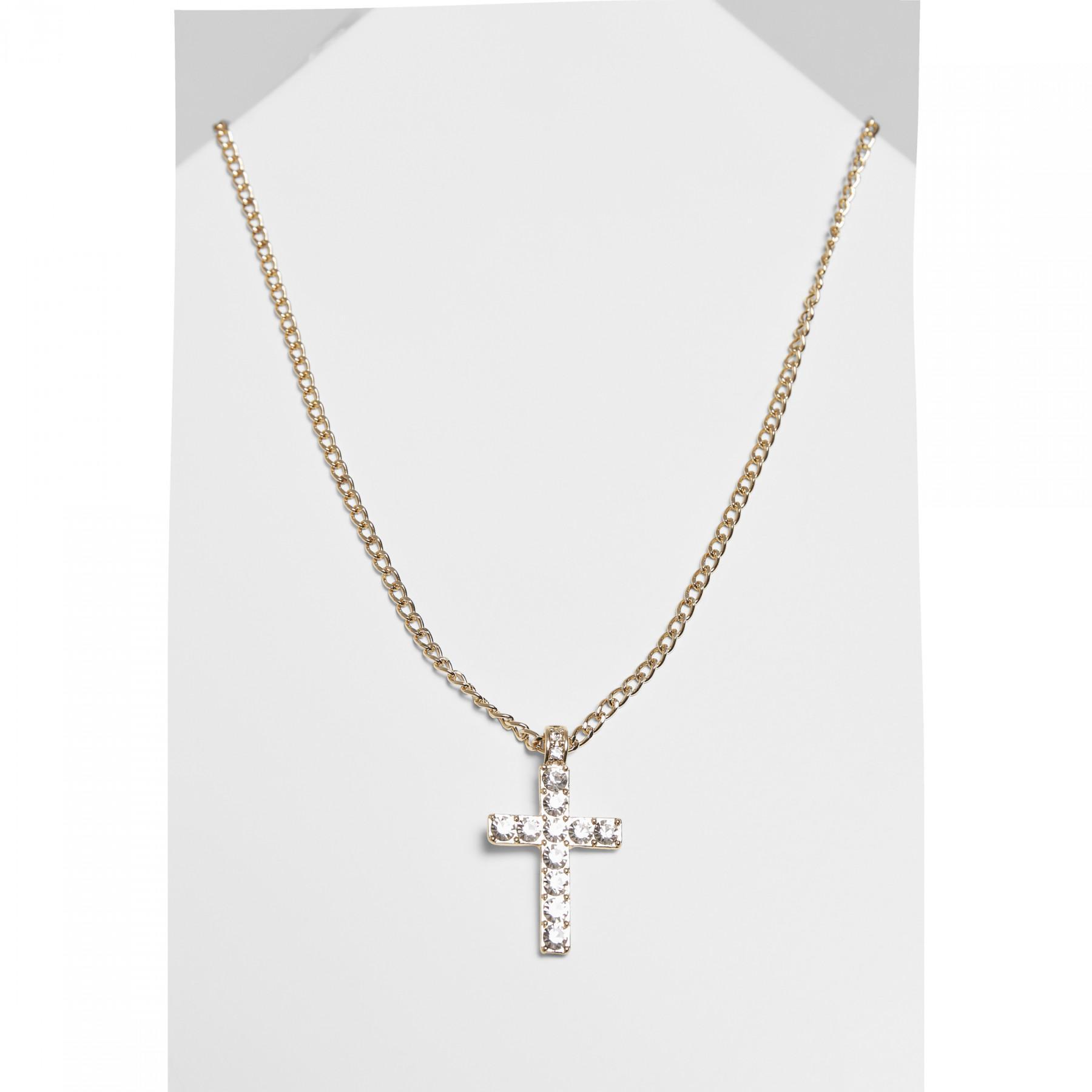 Collar Urban Classics diamond cross