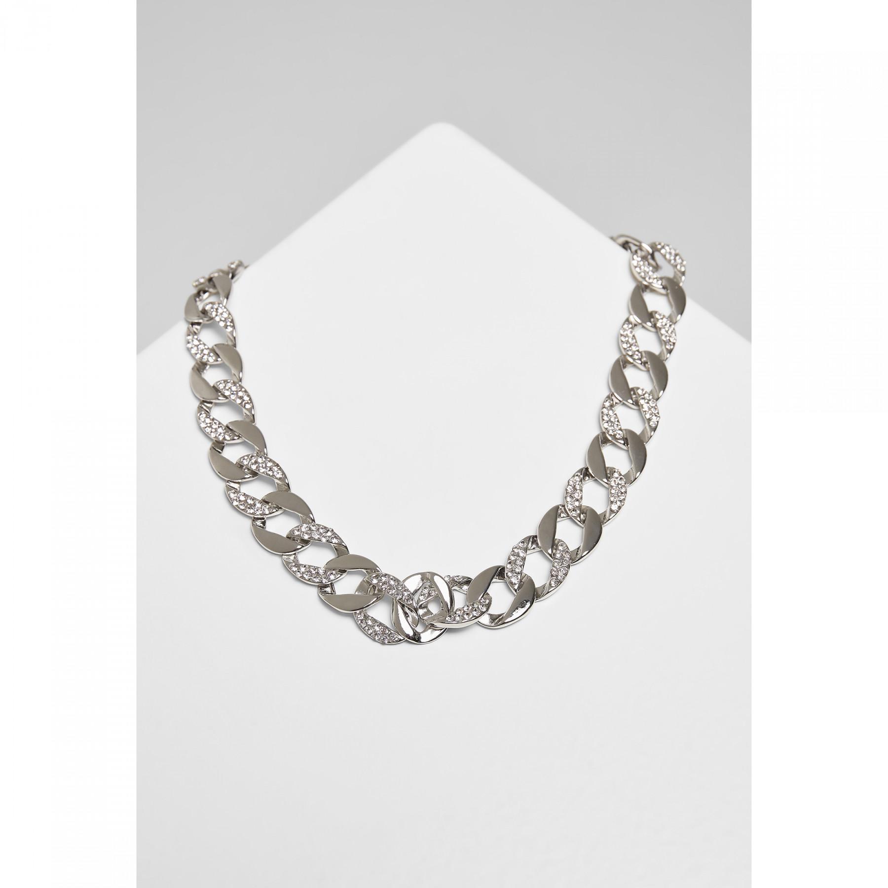 Conjunto de collar y pulsera Urban Classics basic diamond